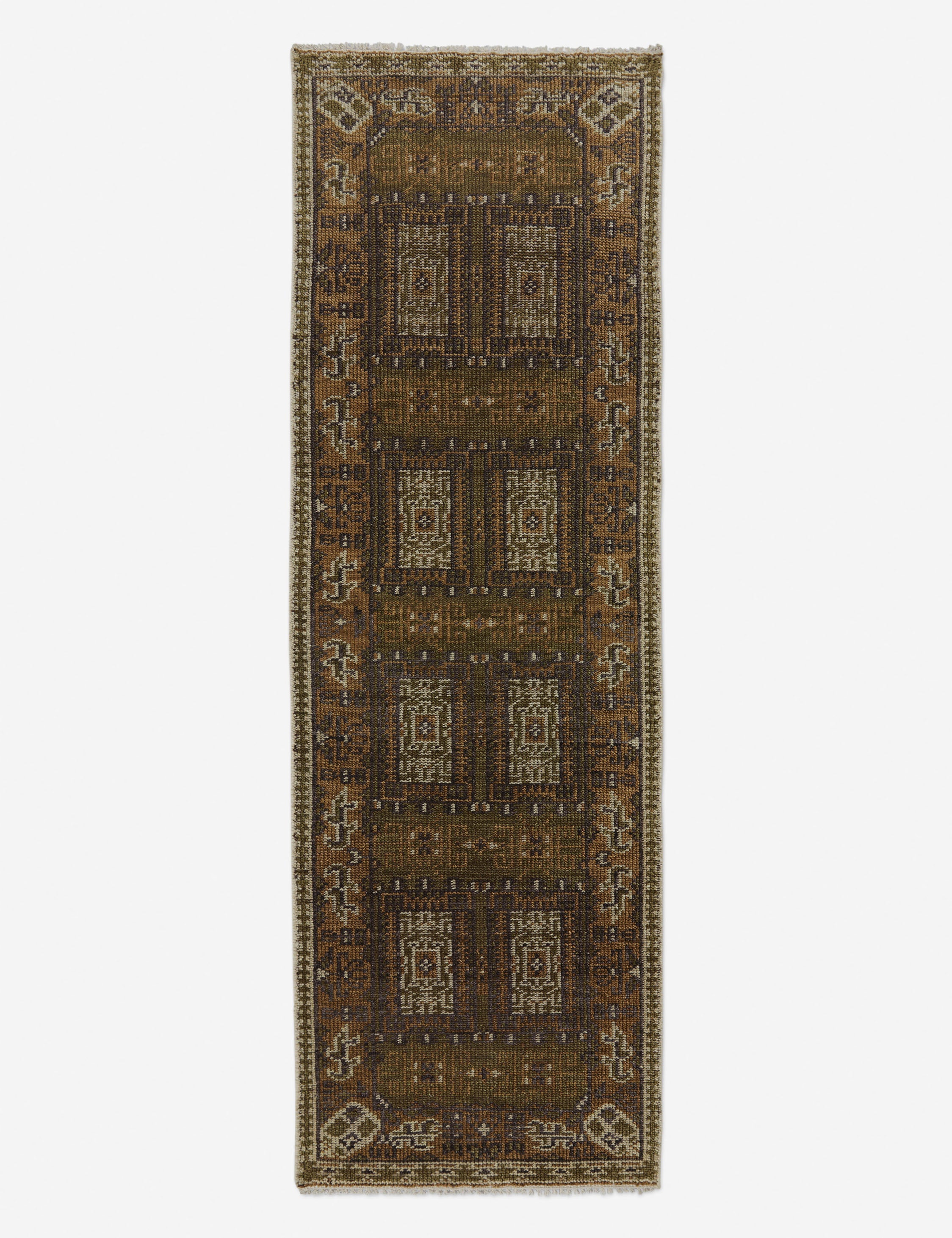 Talon Hand-Knotted Wool Rug | Traditional Motif, Low Pile
