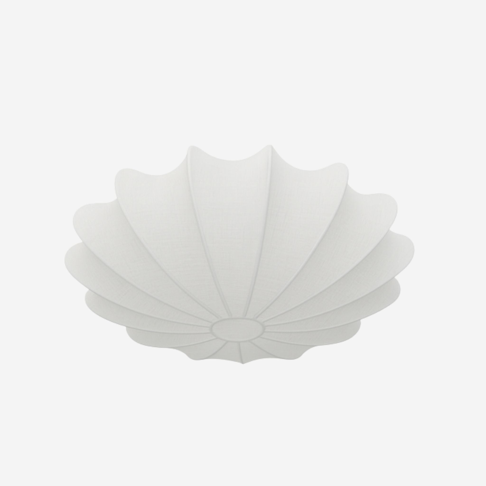 Bello Ceiling Light | Organic White Cocoon Design, Ø51 cm