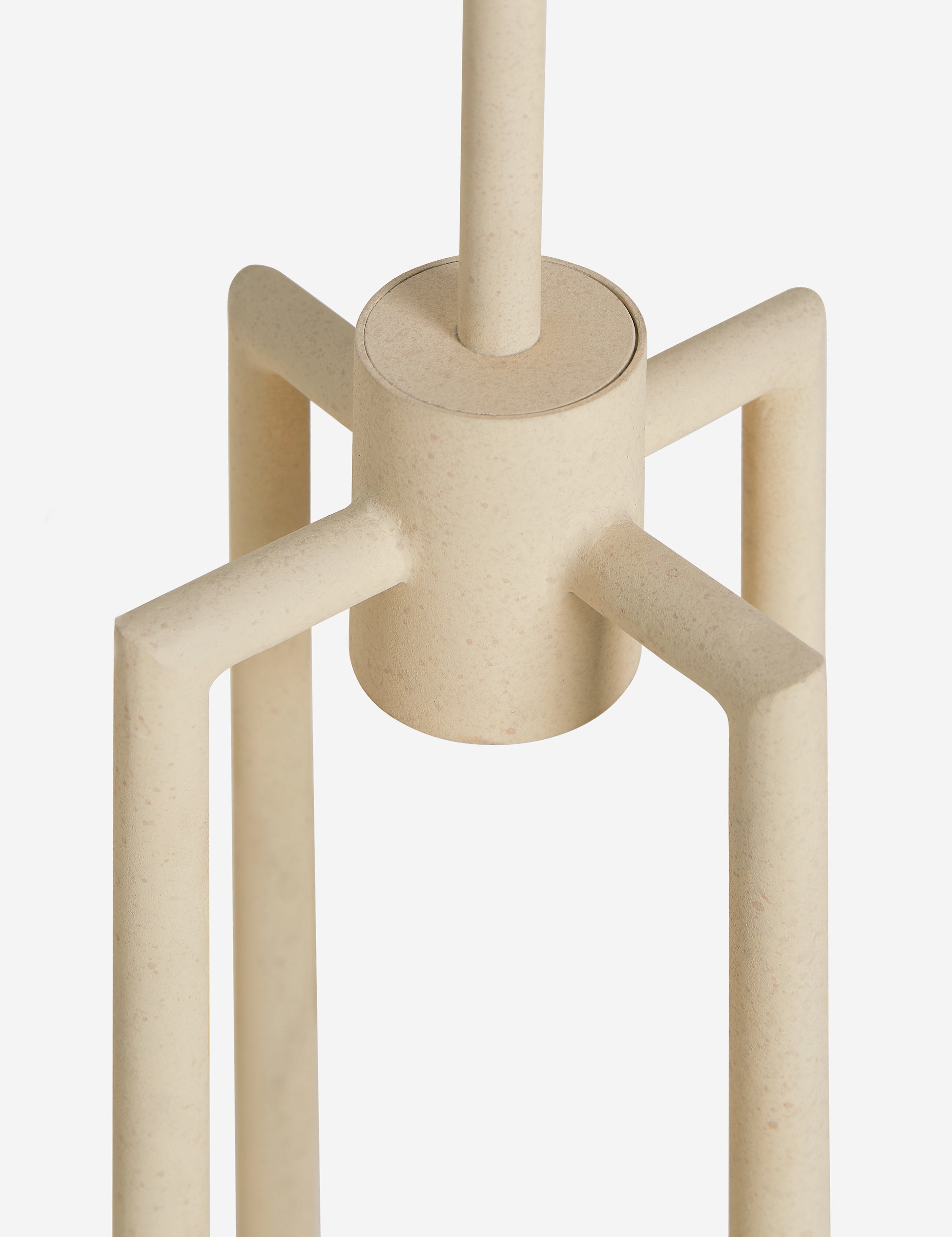 Talon Chandelier | Dome Shades, Angular Frame