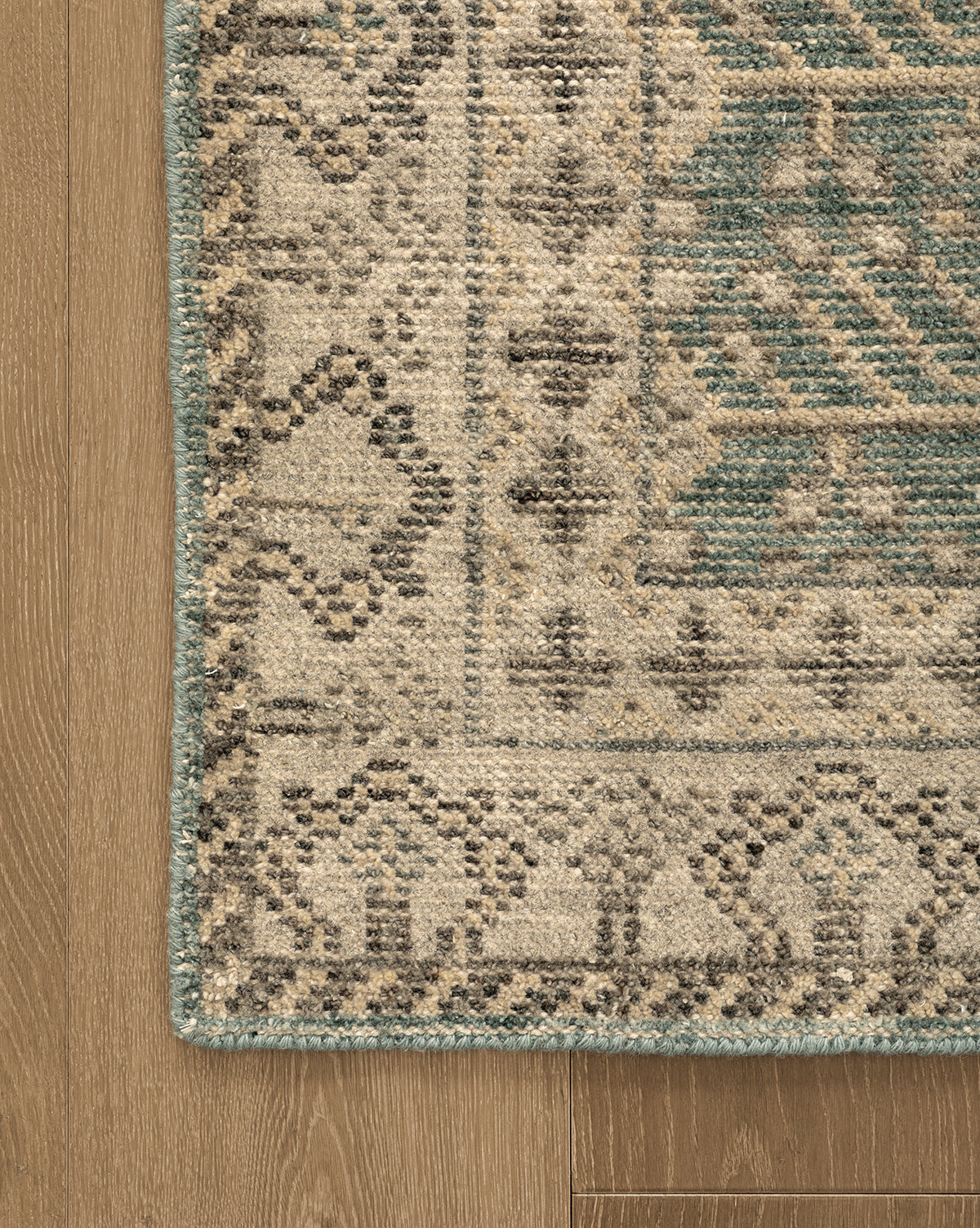 Thalia Hand-Knotted Rug  Antique-Inspired Motif, Neutral Palette
