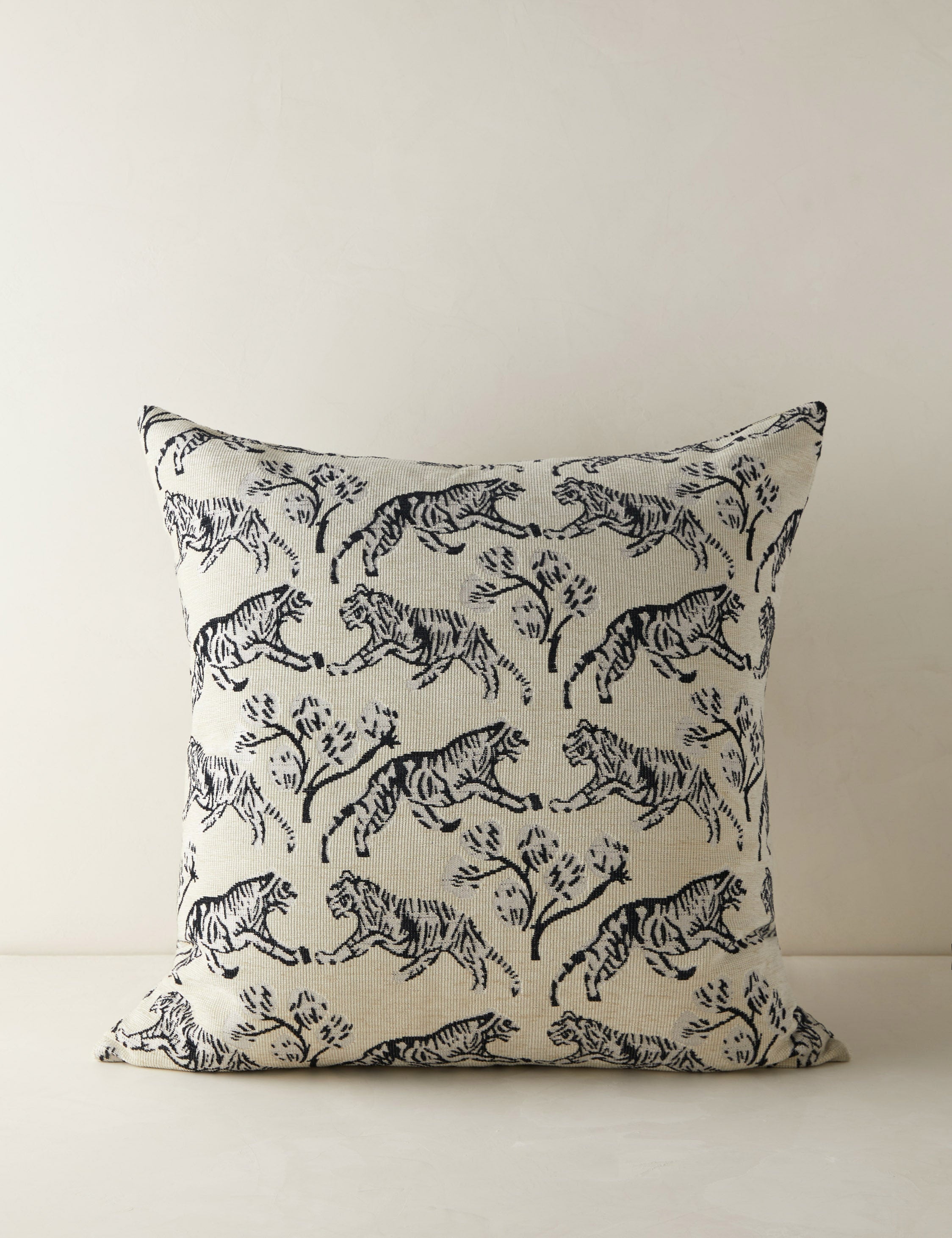 Tigris Jacquard Pillow | Unique Tiger Print, Exclusive Design