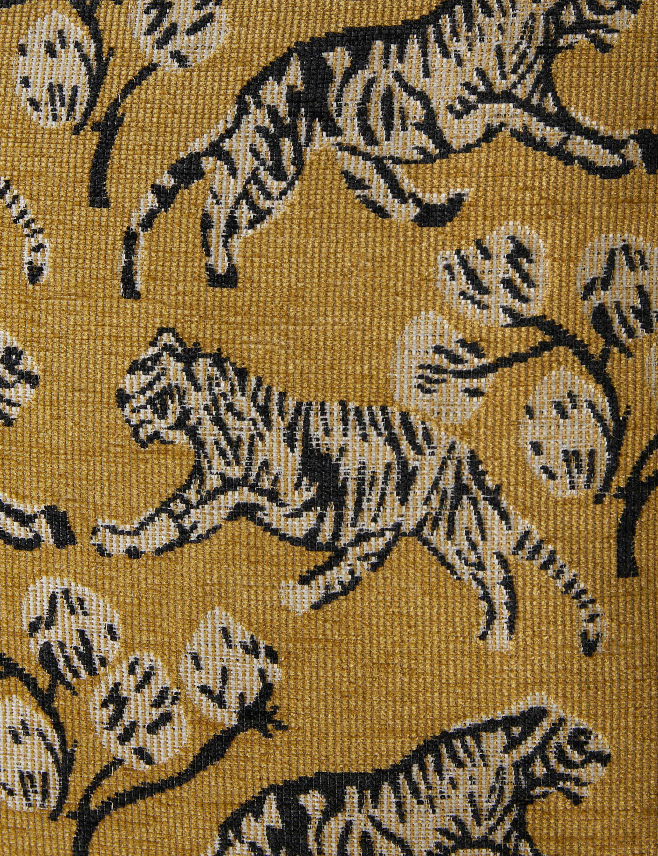 Tigris Jacquard Pillow | Unique Tiger Print, Exclusive Design