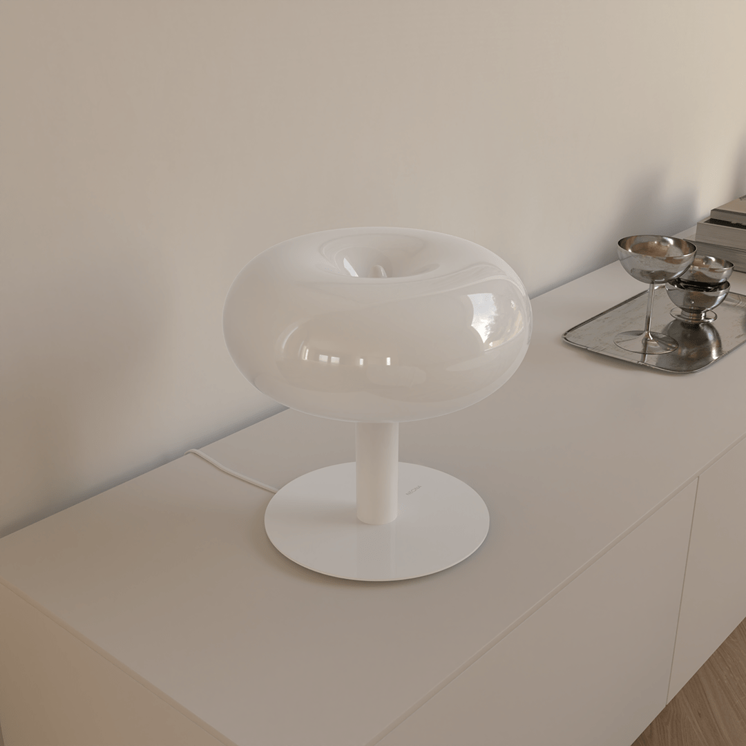 Lumo LED Table Lamp | Dimmable Touch, Retro Mushroom Design