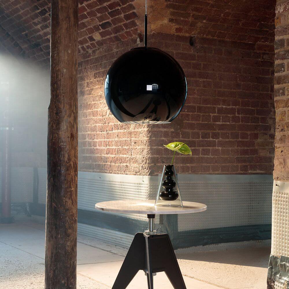 Bristol Pendant Light | Copper Shade, Reflective Metallic Finish