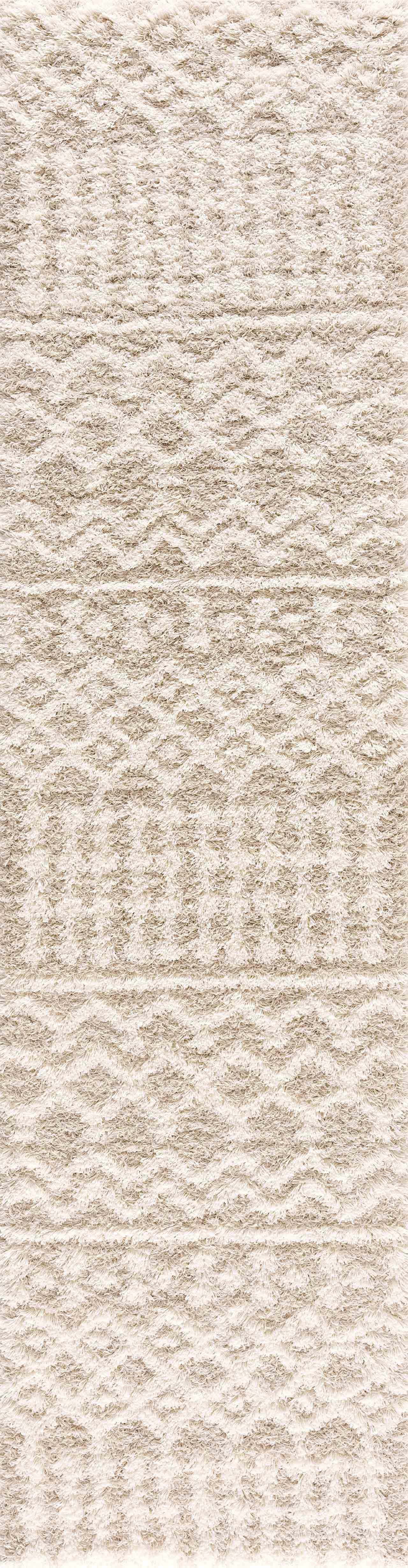 Creston Area Rug Plush Pile 100% Polypropylene Cream Beige