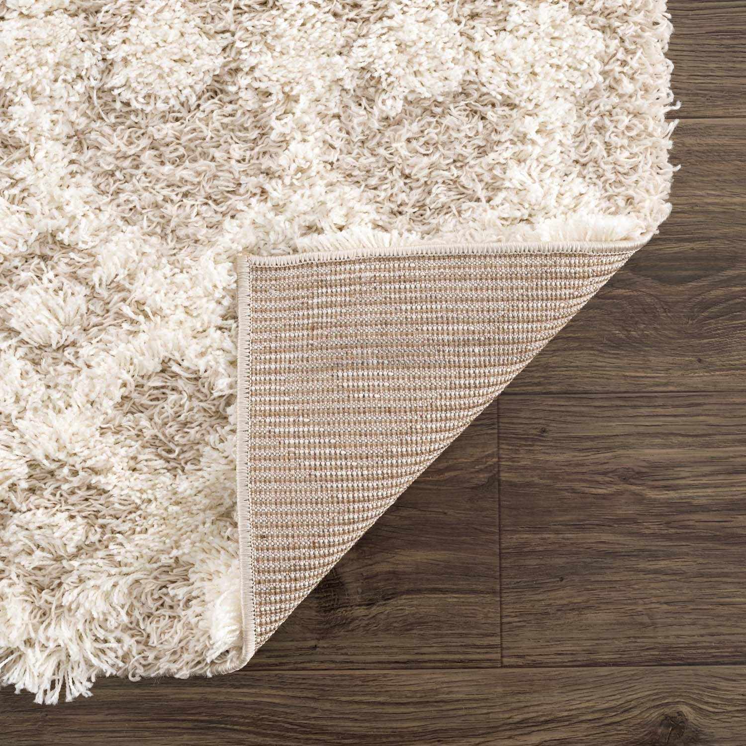 Creston Area Rug Plush Pile 100% Polypropylene Cream Beige