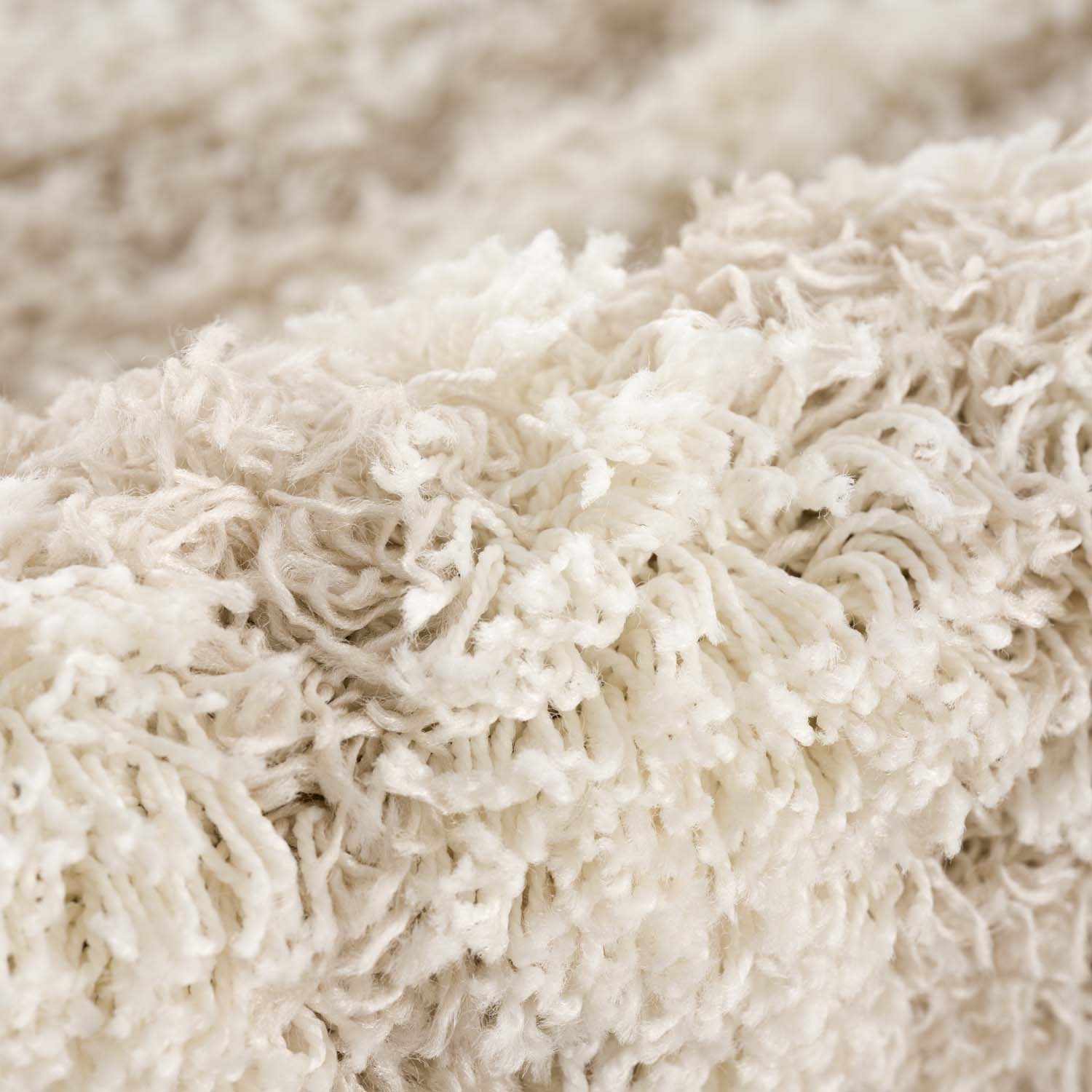 Creston Area Rug Plush Pile 100% Polypropylene Cream Beige