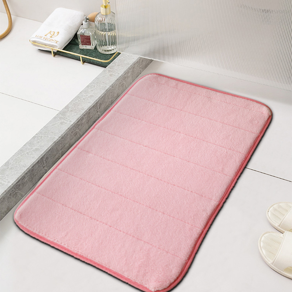 Bela Bath Mat | Ultra-Soft Microfiber, Anti-Slip Design