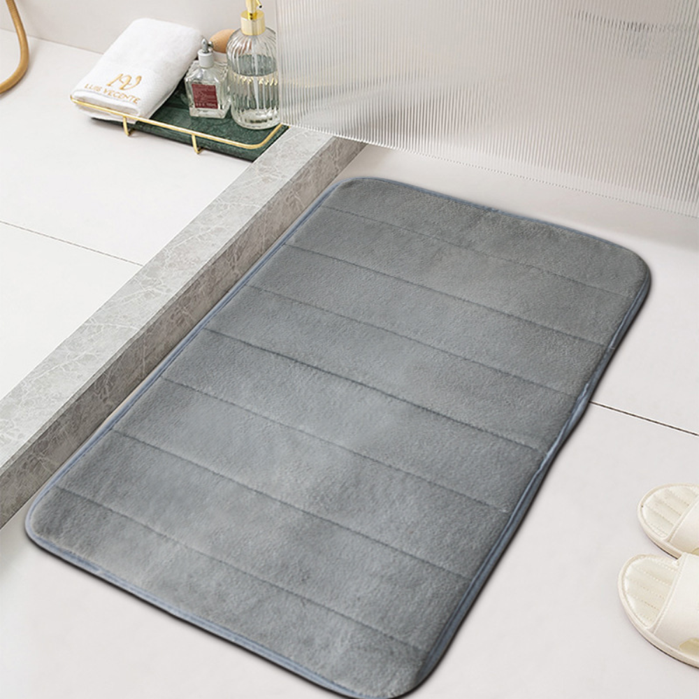 Bela Bath Mat | Ultra-Soft Microfiber, Anti-Slip Design