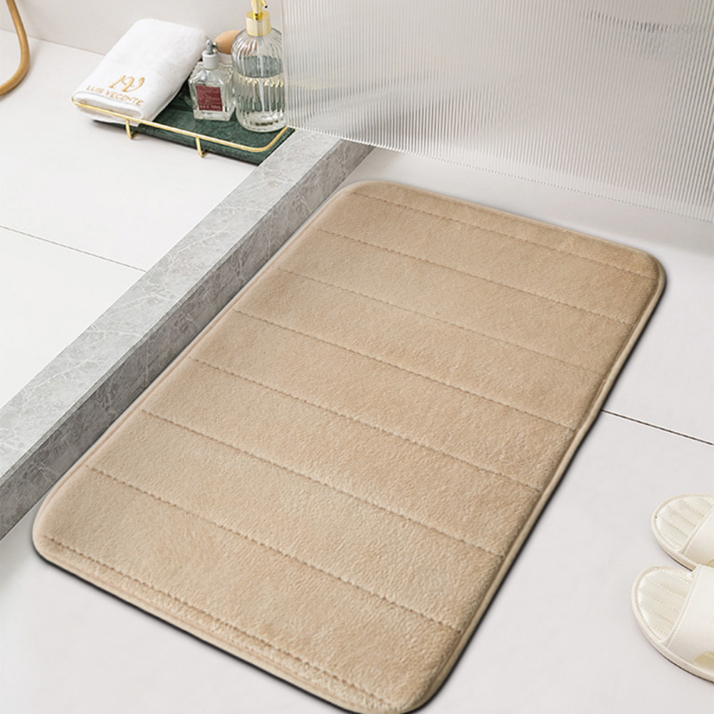 Bela Bath Mat | Ultra-Soft Microfiber, Anti-Slip Design