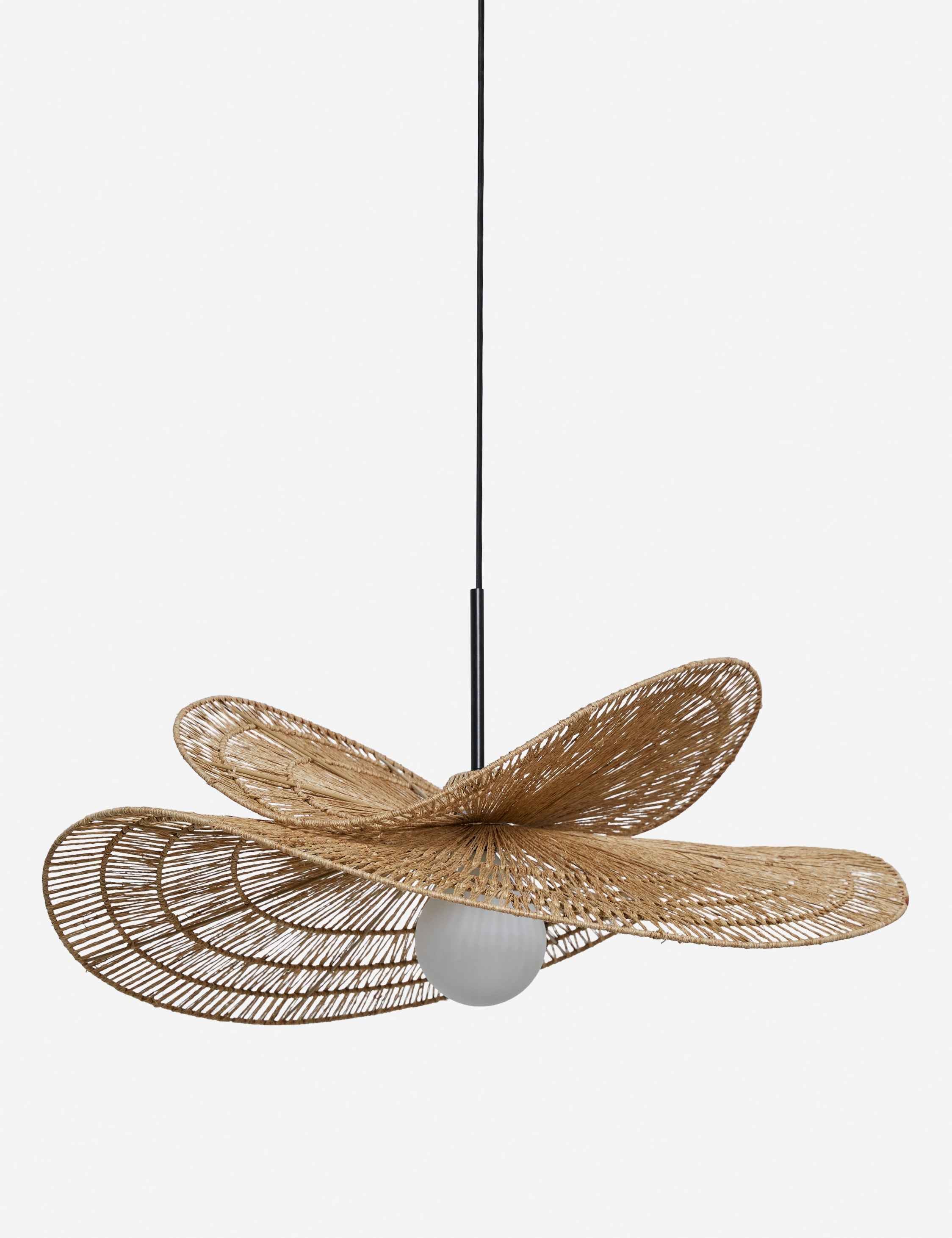 Vero Double Tier Pendant Light | Woven Jute Shades