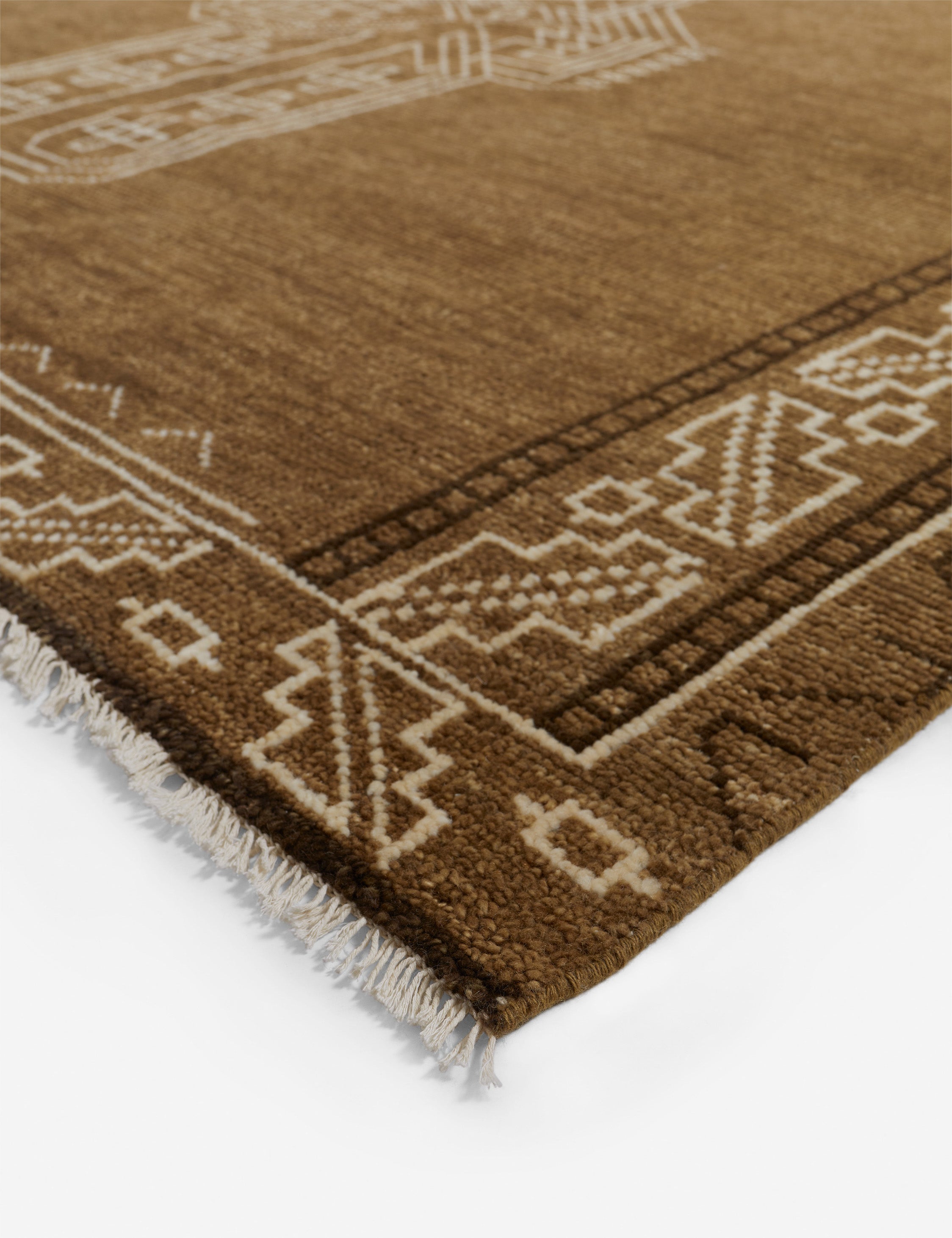 Vela Hand-Knotted Wool Rug | Vintage-Inspired, Mediterranean Design