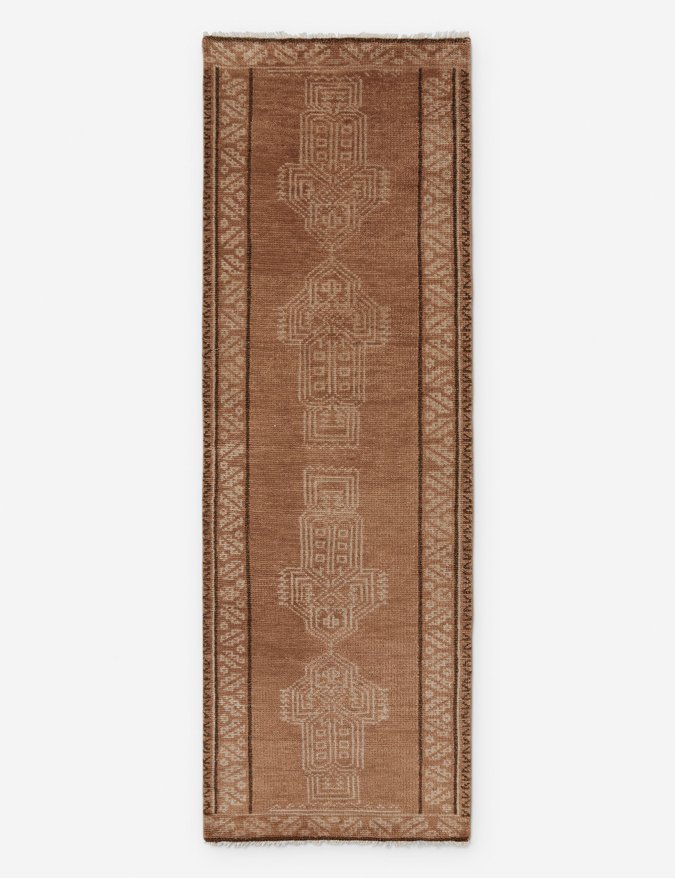 Vela Hand-Knotted Wool Rug | Vintage-Inspired, Mediterranean Design