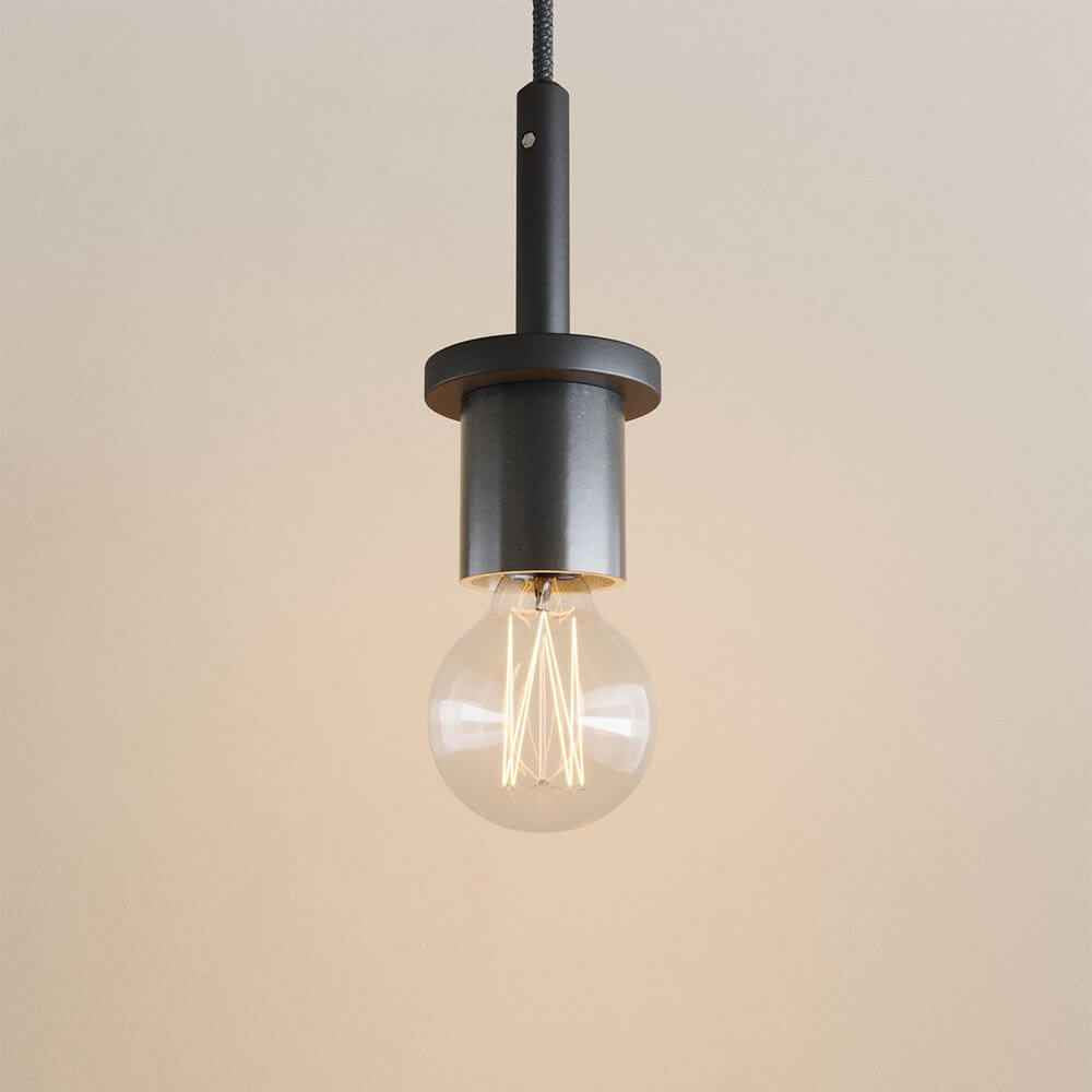 Bello Pendant Light | 500cm Black Cable, Mouth-Blown Glass