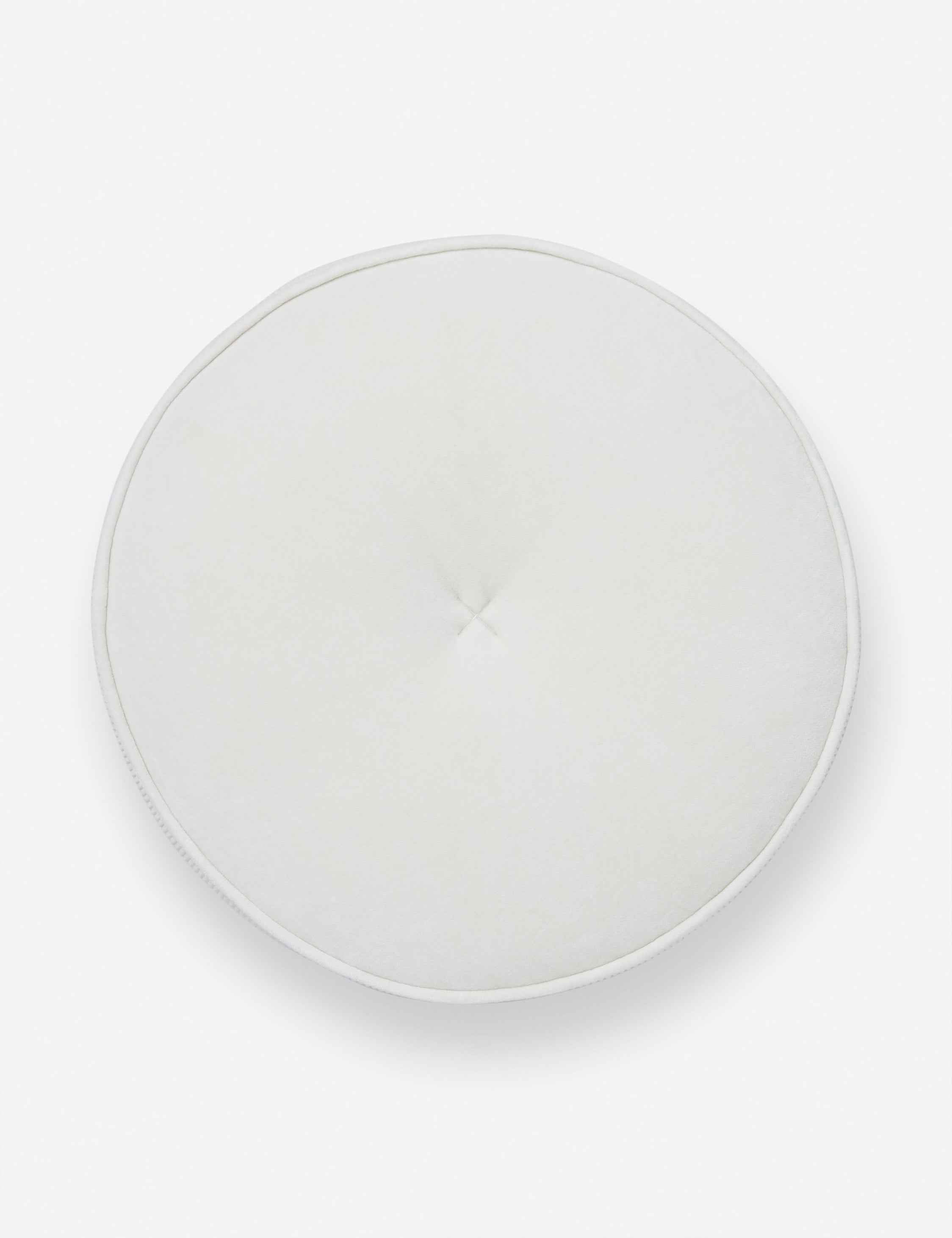 Velvet Disc Pillow by Sarah Sherman Samuel
