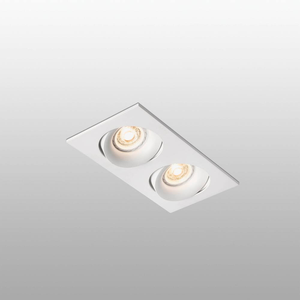 Aero Light Fixture | Adjustable Built-in 2-Bulb Design