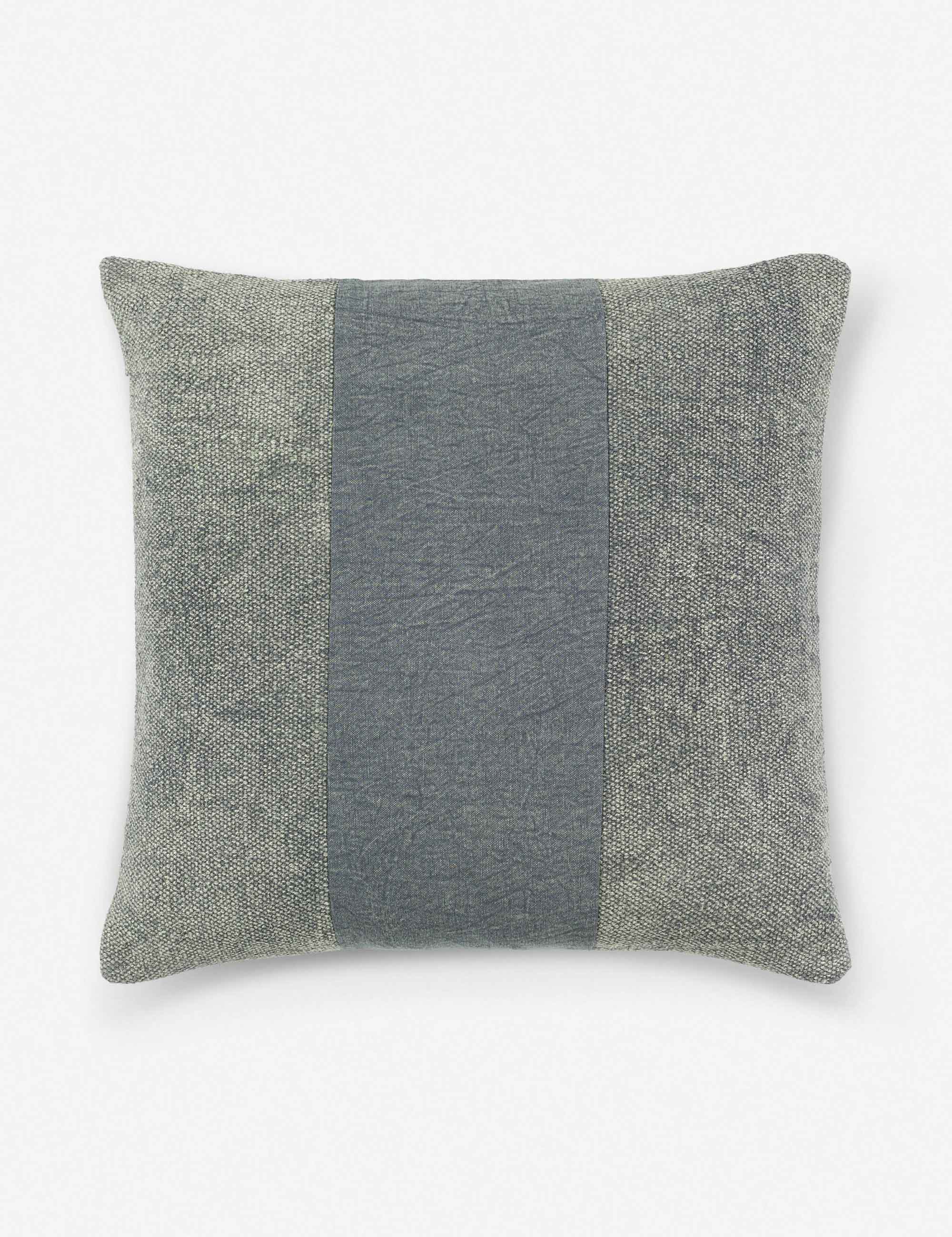 Ava Accent Pillow | Handwoven Stripe Design