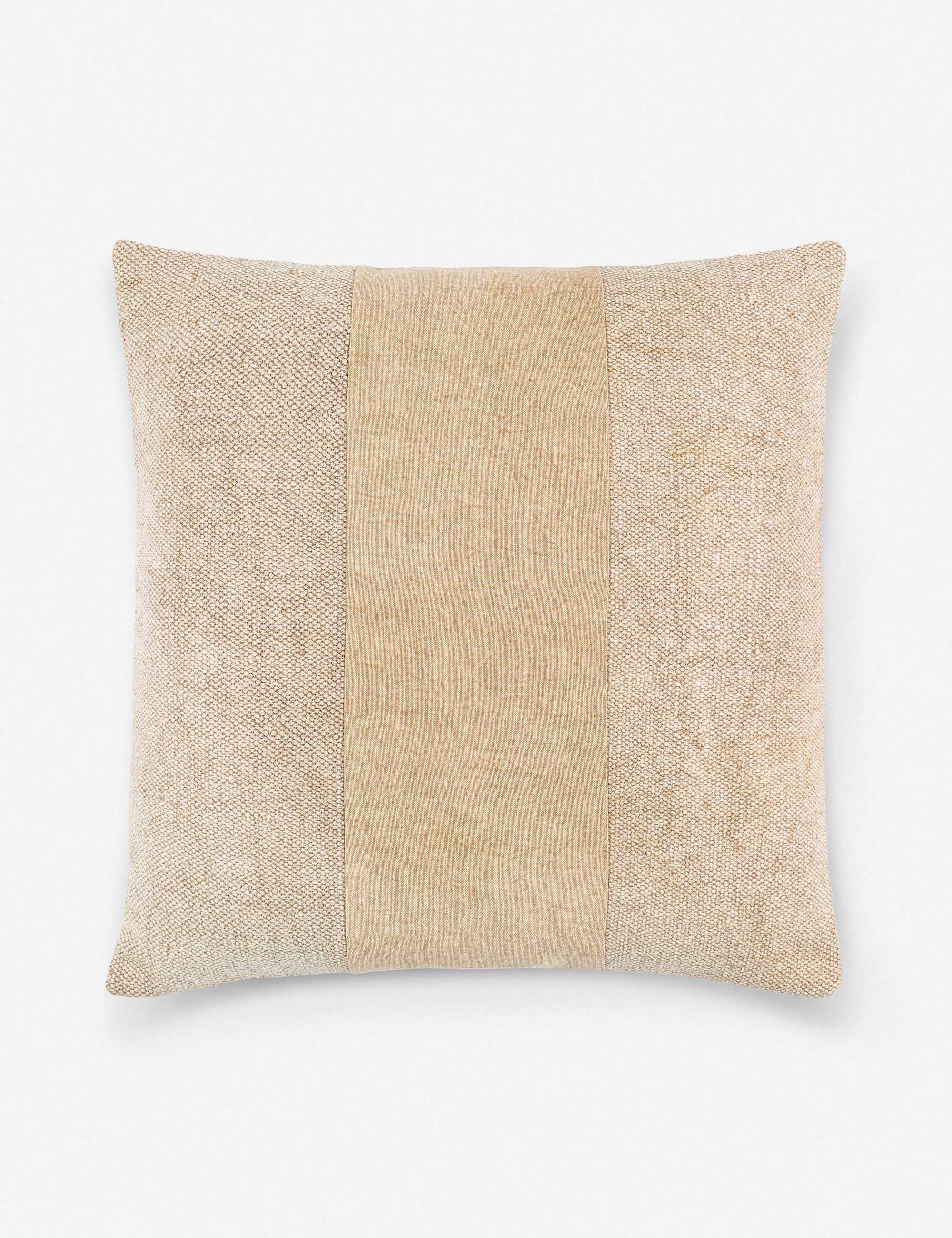 Ava Accent Pillow | Handwoven Stripe Design