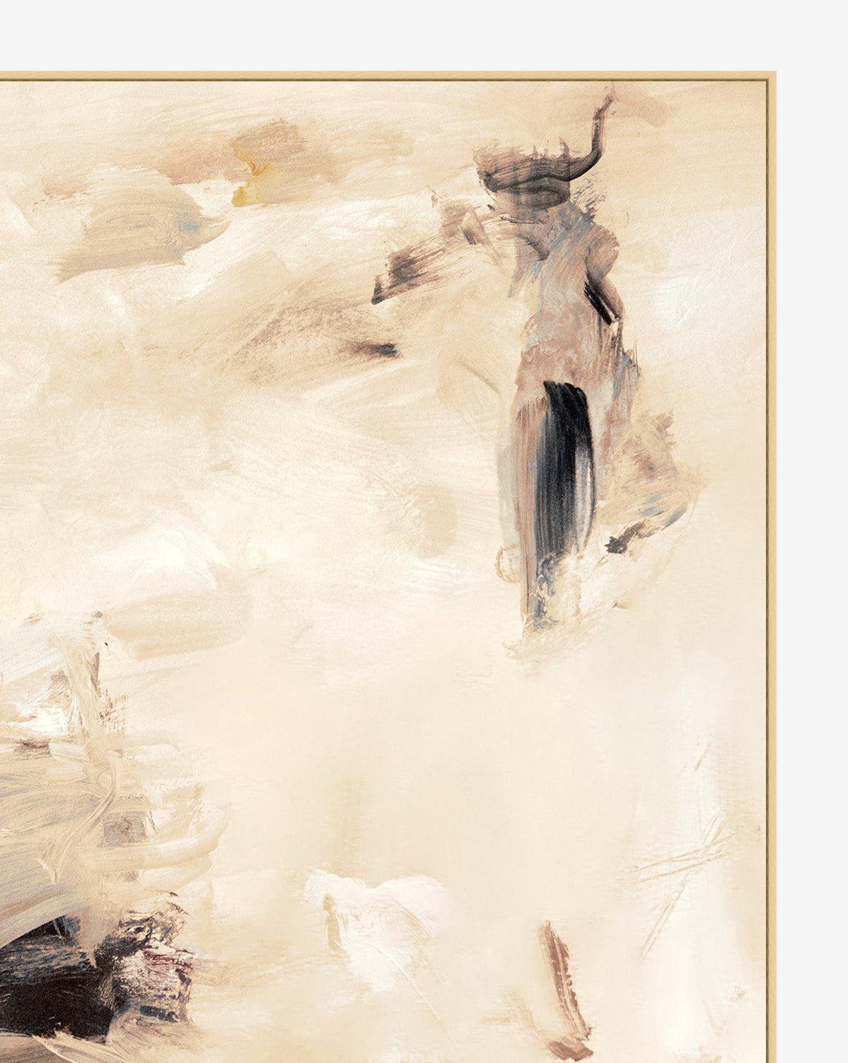 Bello Canvas Art  Giclee Printed, Neutral Palette
