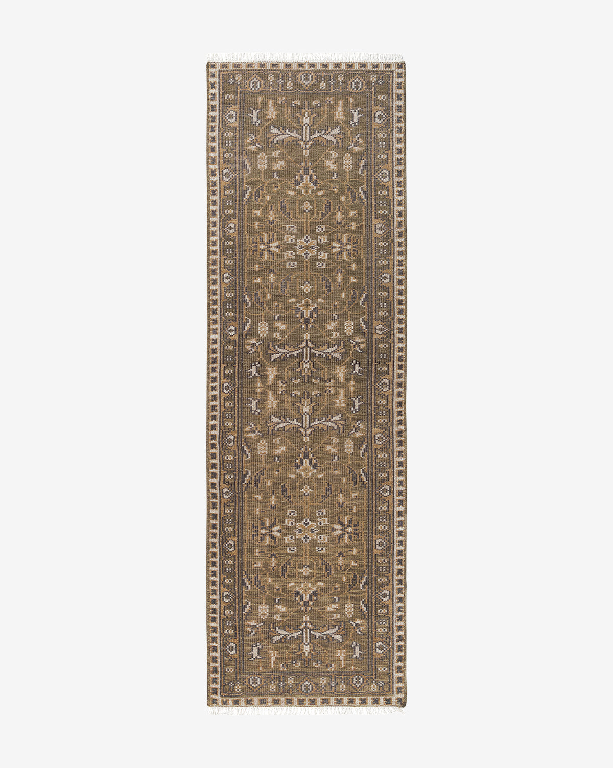 Bramble Hand-Knotted Rug  100% Wool, Artisan Design