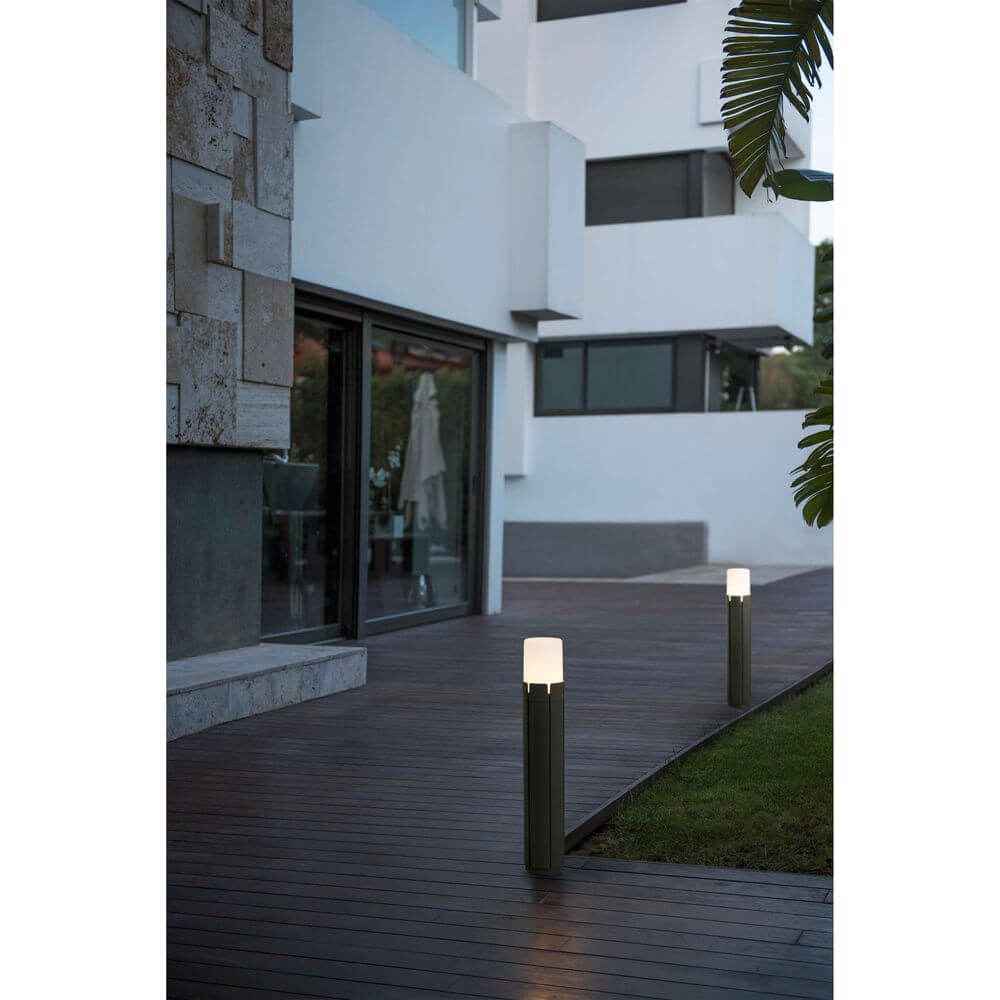 Brix Path Light | IP65 Dark Gray, 63cm Height