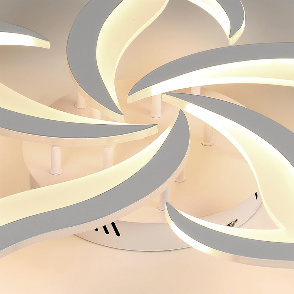 Flora LED Plafondlamp | Uniek Bloemvormig Design, 3200 Lumen