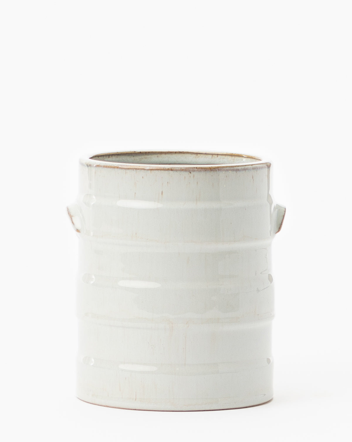 Bramble Stoneware Crock  Hand Applied Texture Glaze