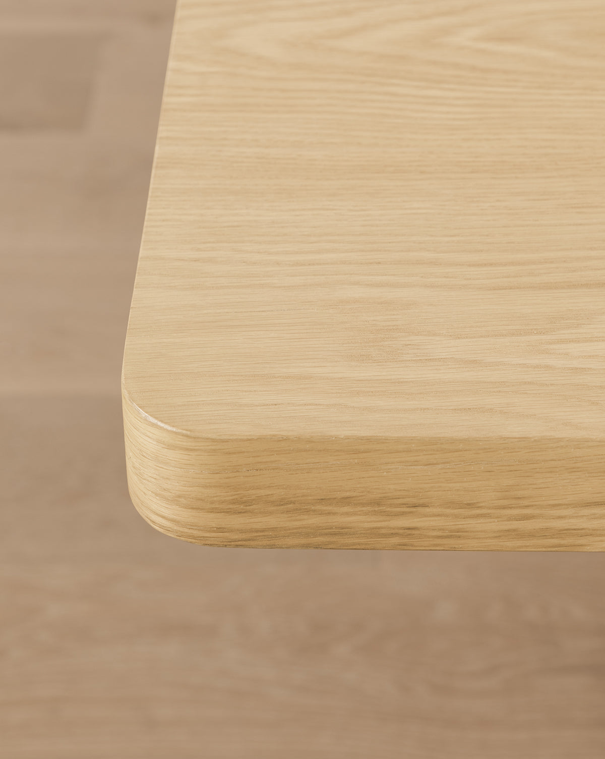 Vireo Dining Table  Oak with Heritage White Finish