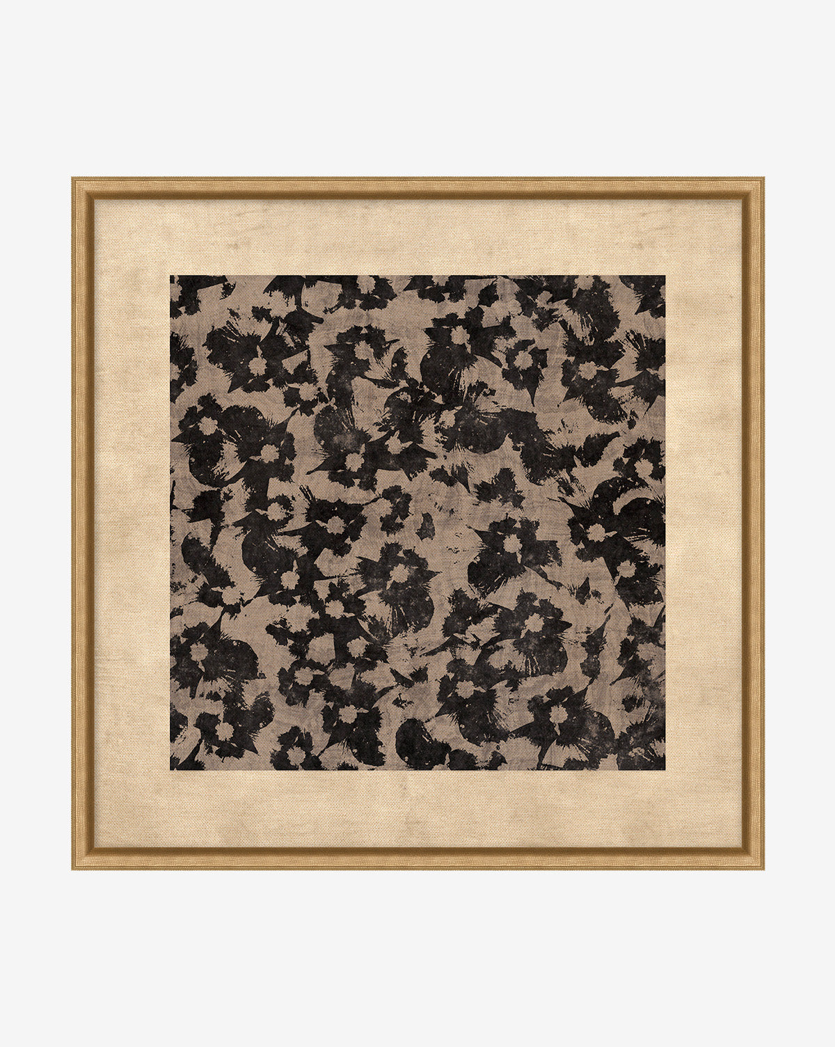 Bela Giclee Print  Botanical Canvas Art in Gold Frame