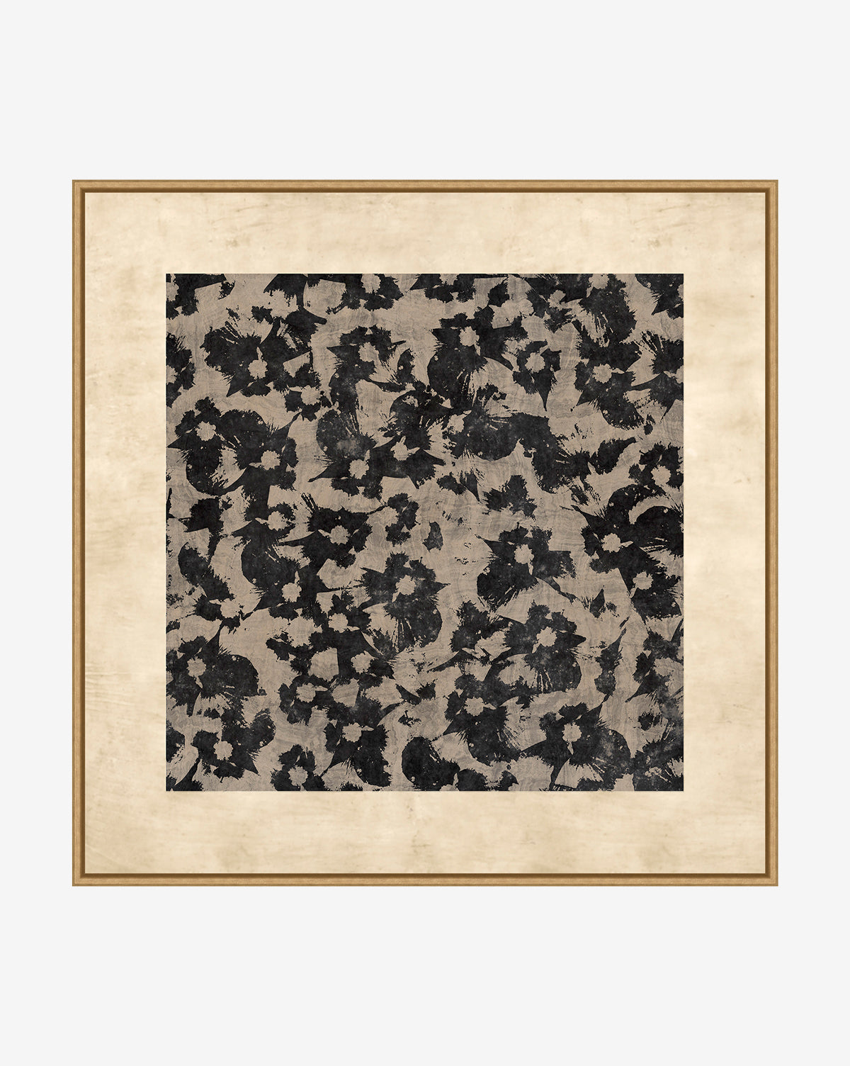 Bela Giclee Print  Botanical Canvas Art in Gold Frame