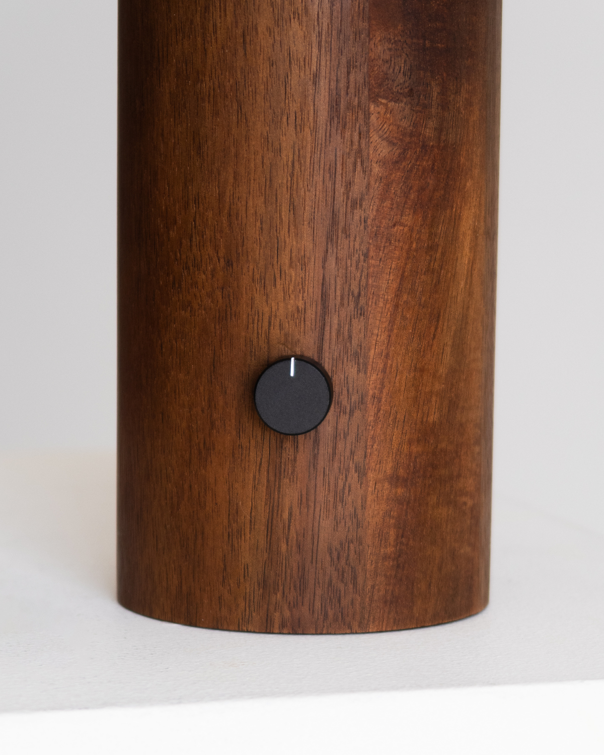 Oriana Table Lamp | Solid Wood Column, Fabric Shade