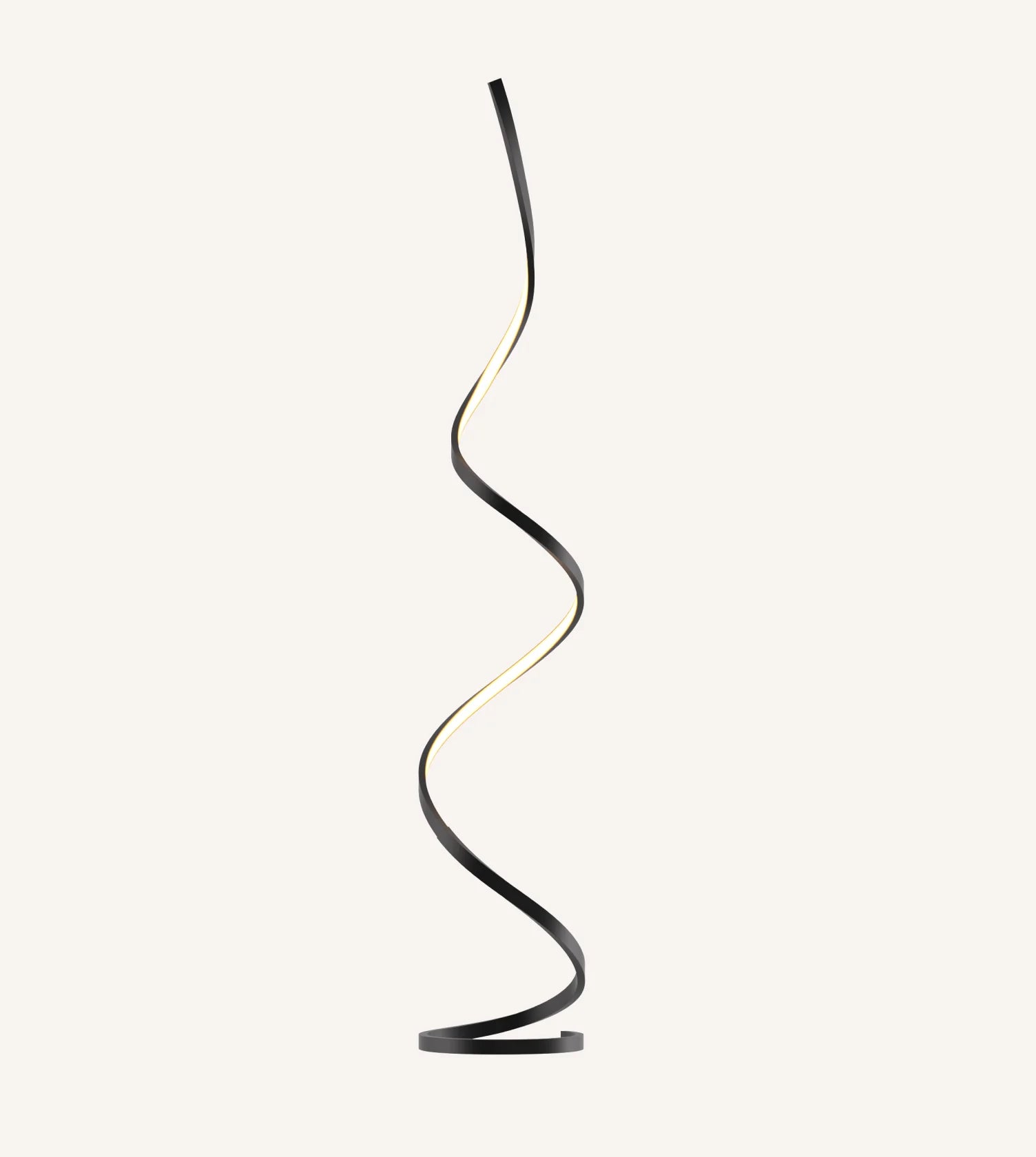 Wynd LED Floor Lamp | Twisted Minimalist Design, Dimming Function