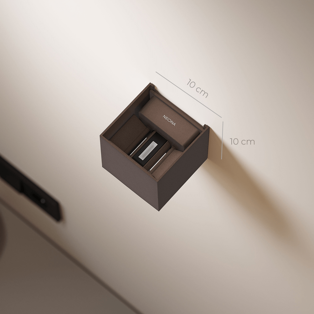 Xeno LED Wall Light | Adjustable Flaps, Warm White Light