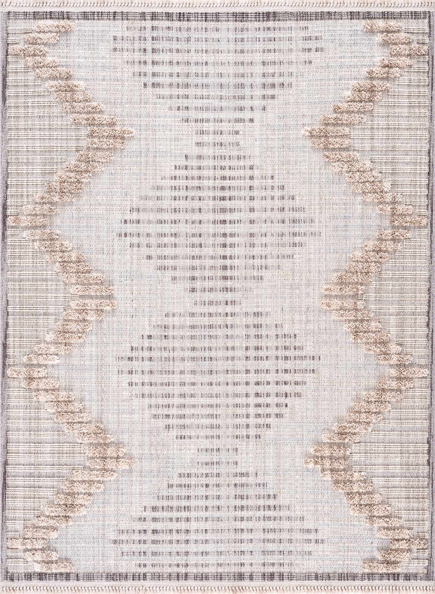 Milo High-Low Rustic Rug  Machine Woven  100% Polyester