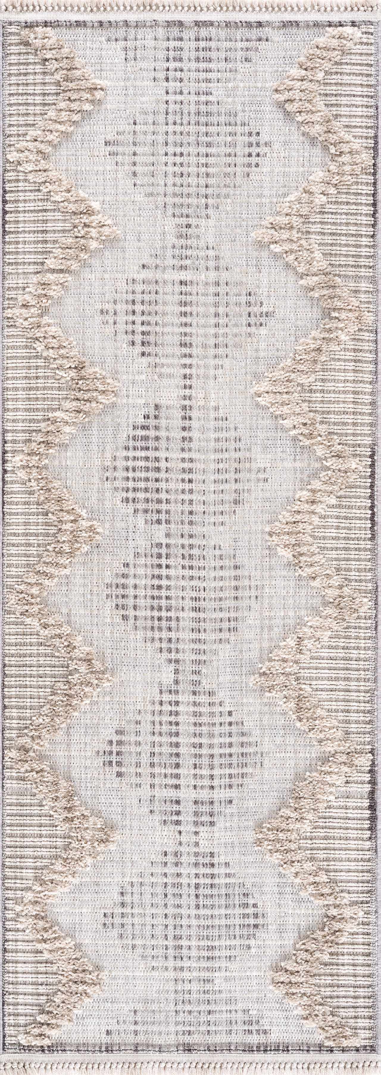 Milo High-Low Rustic Rug  Machine Woven  100% Polyester