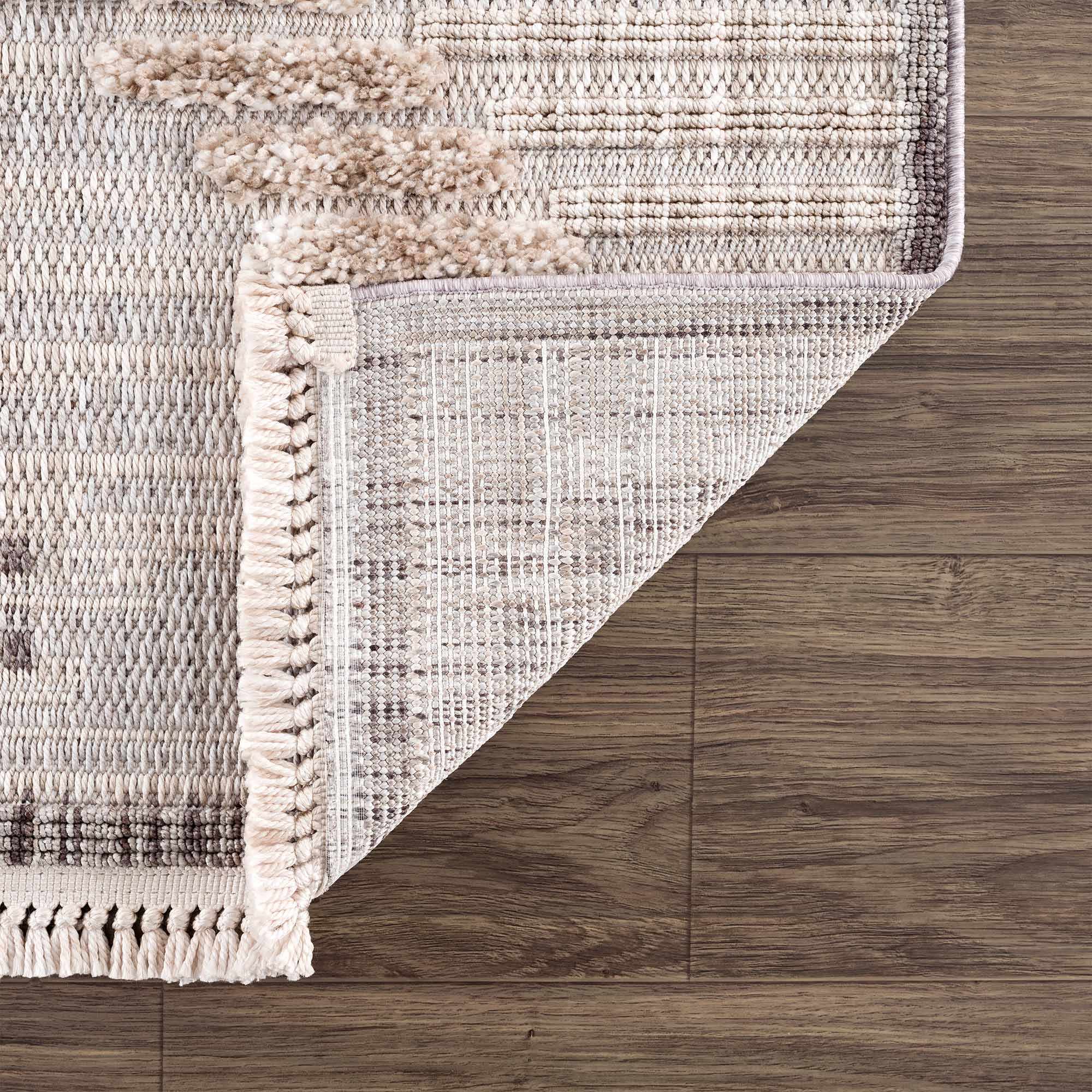 Milo High-Low Rustic Rug  Machine Woven  100% Polyester