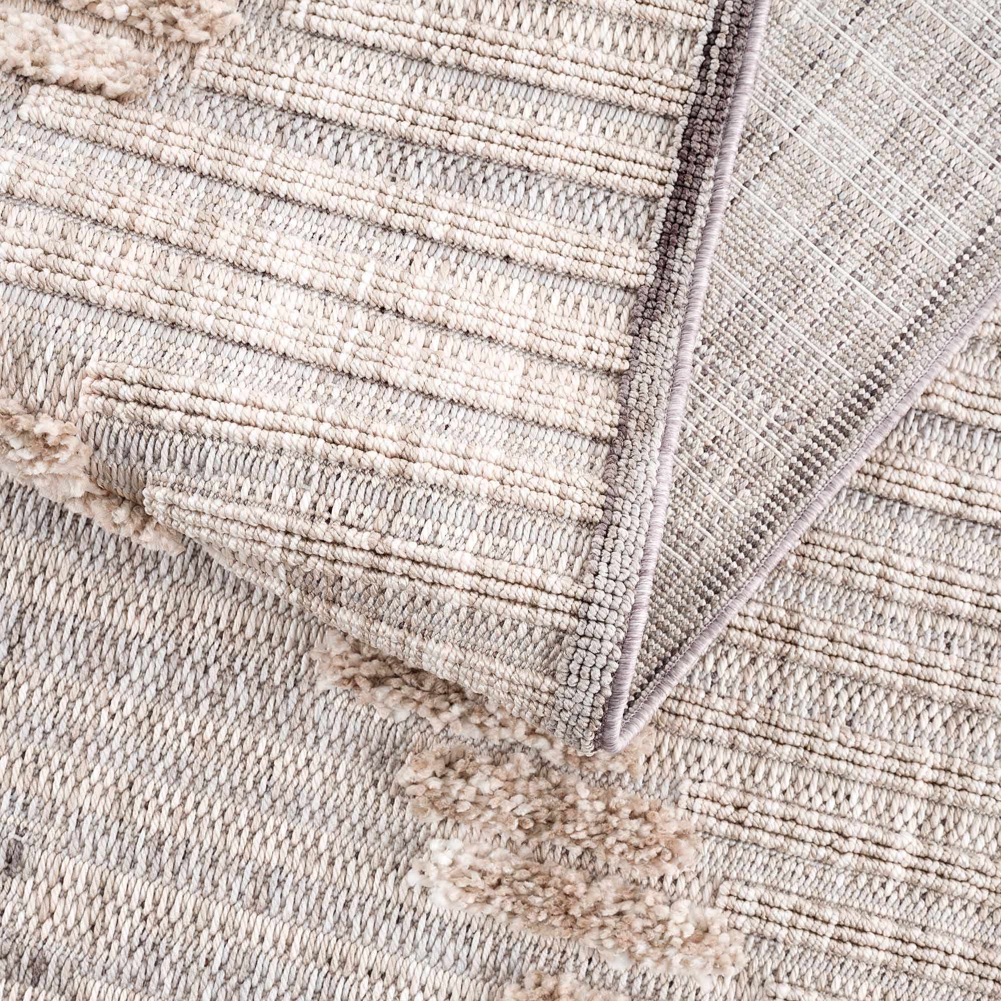 Milo High-Low Rustic Rug  Machine Woven  100% Polyester