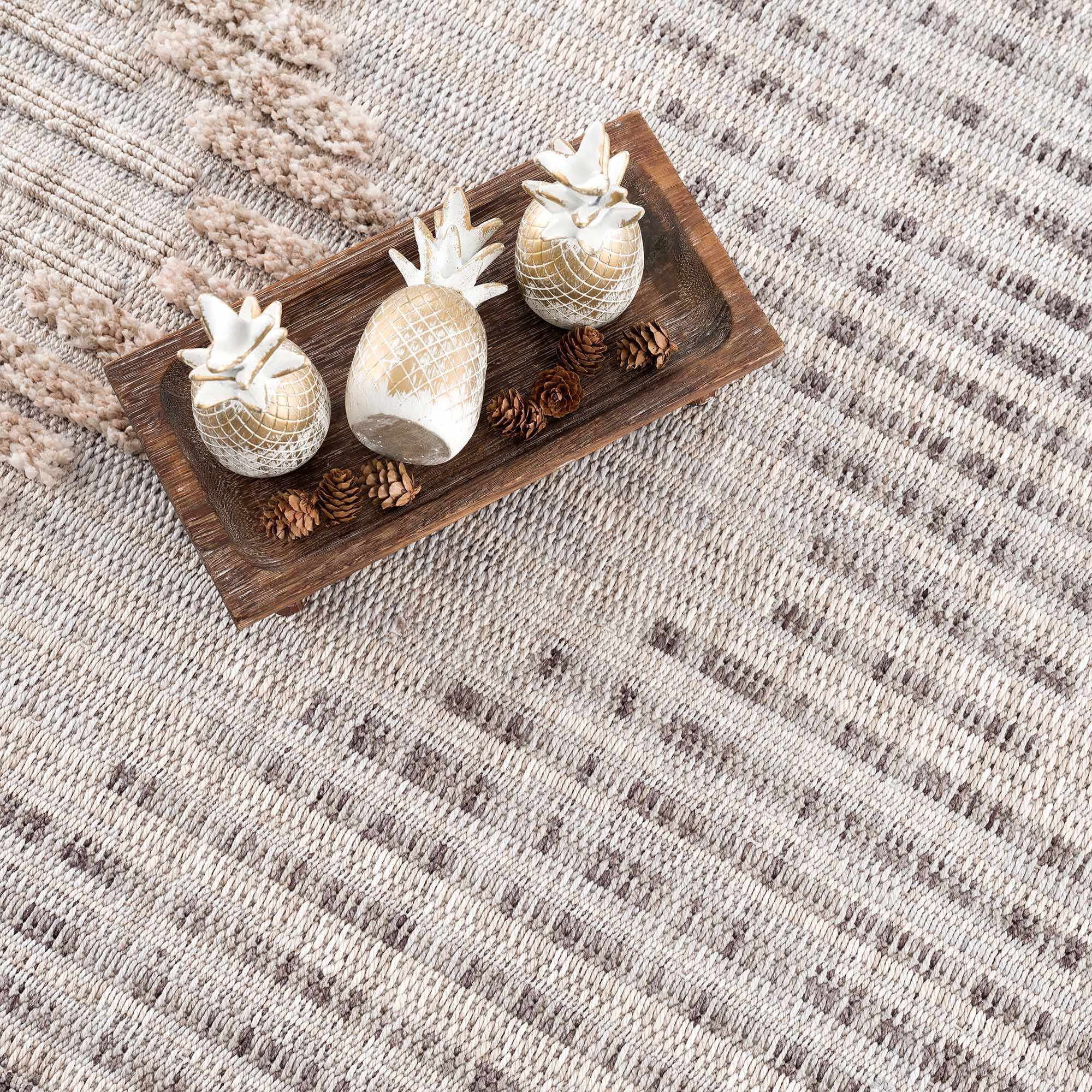 Milo High-Low Rustic Rug  Machine Woven  100% Polyester