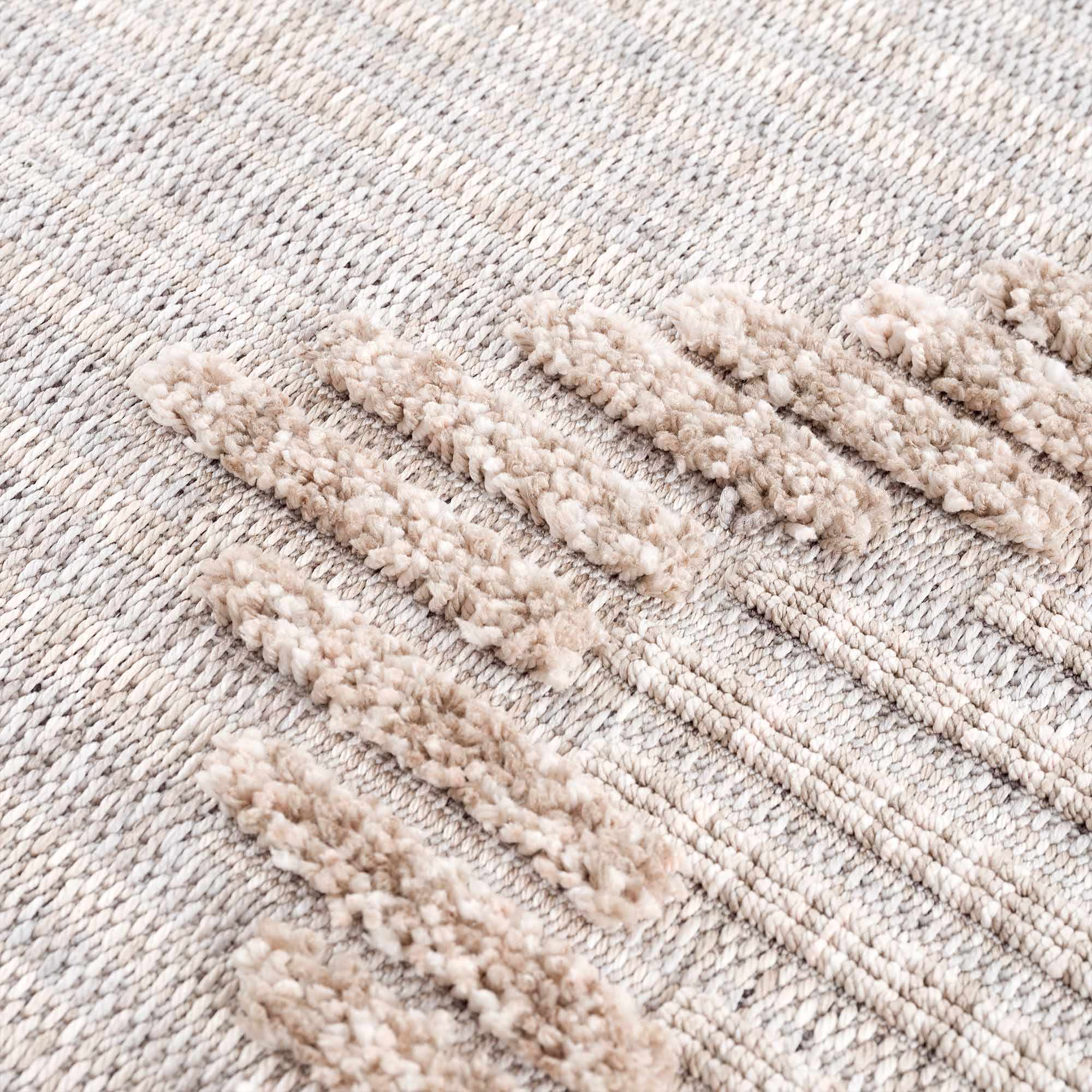 Milo High-Low Rustic Rug  Machine Woven  100% Polyester