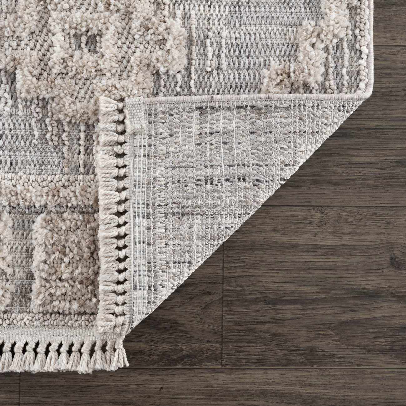 Aero Ampusungan Area Rug  High Pile  Transitional Bohemian Design