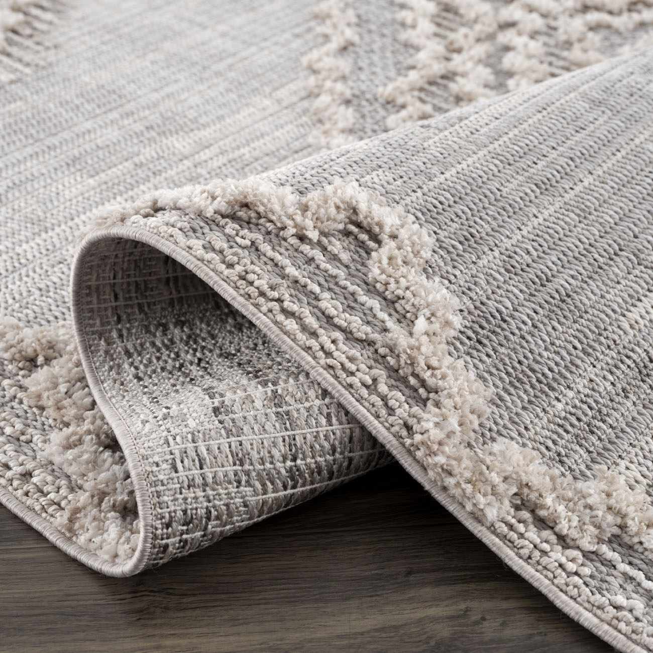 Aero Ampusungan Area Rug  High Pile  Transitional Bohemian Design