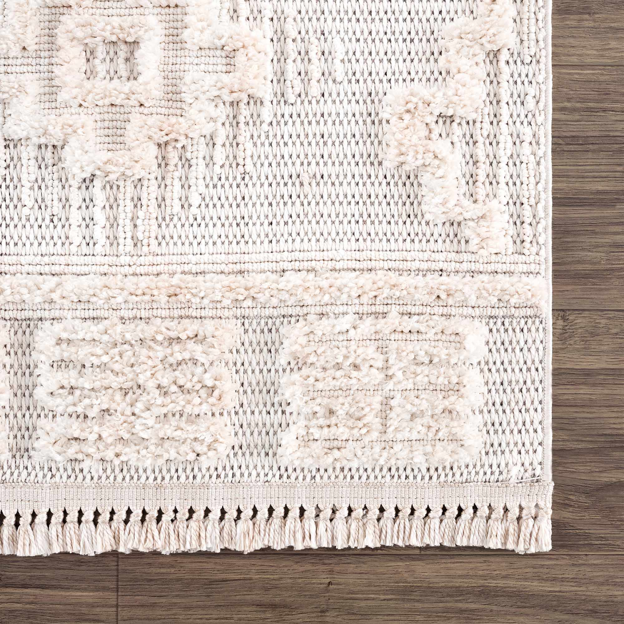 Rivo High-Low Rug  Machine Woven  Transitional Bohemian Style