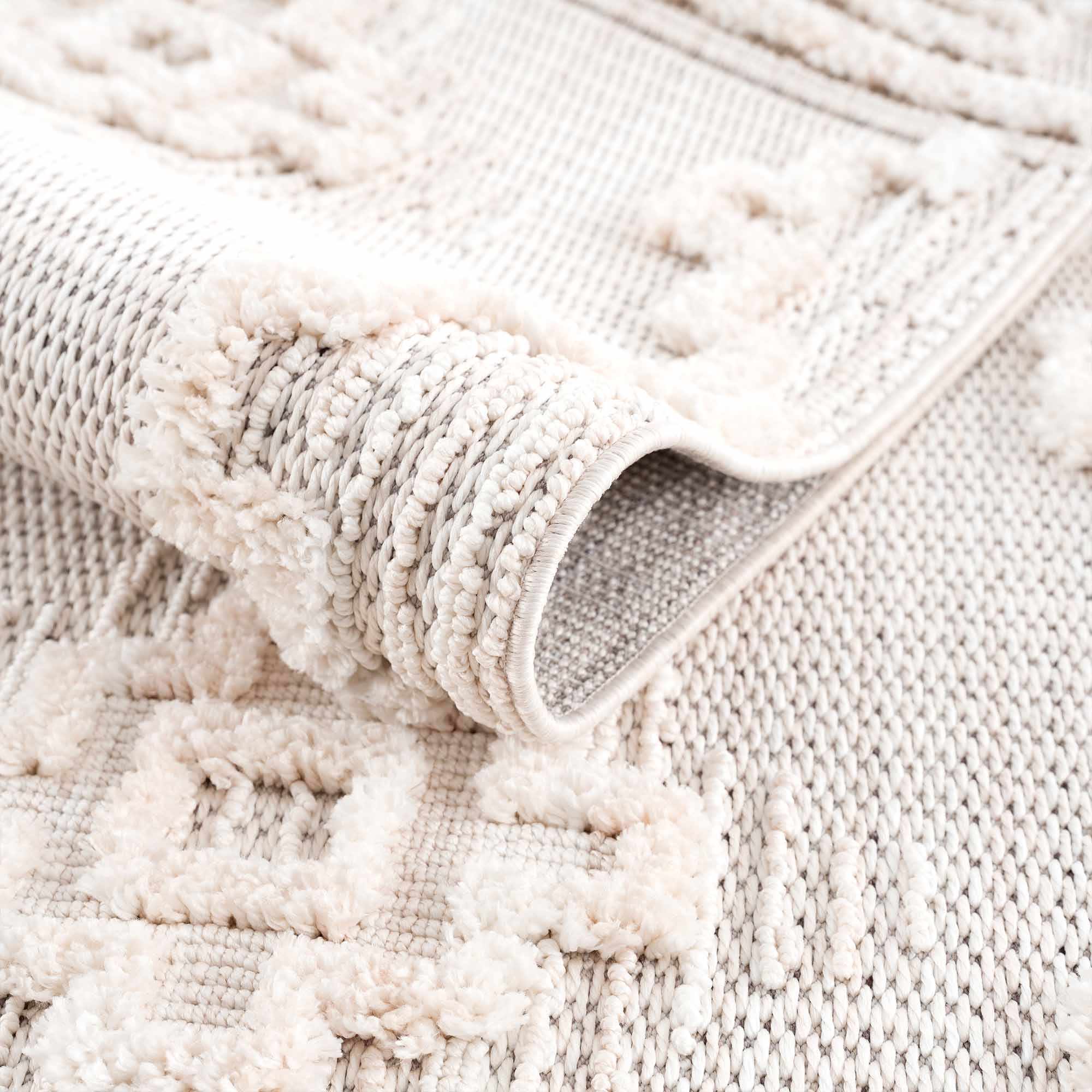 Rivo High-Low Rug  Machine Woven  Transitional Bohemian Style