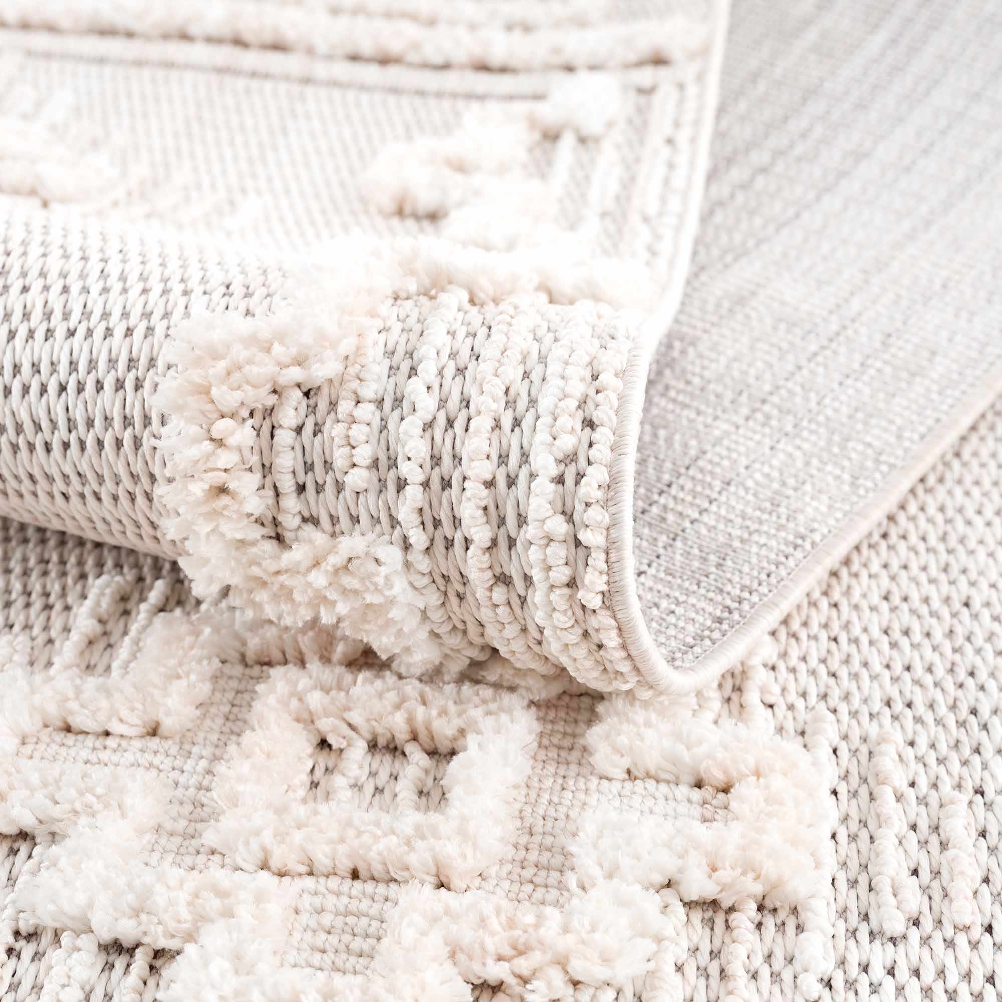 Rivo High-Low Rug  Machine Woven  Transitional Bohemian Style