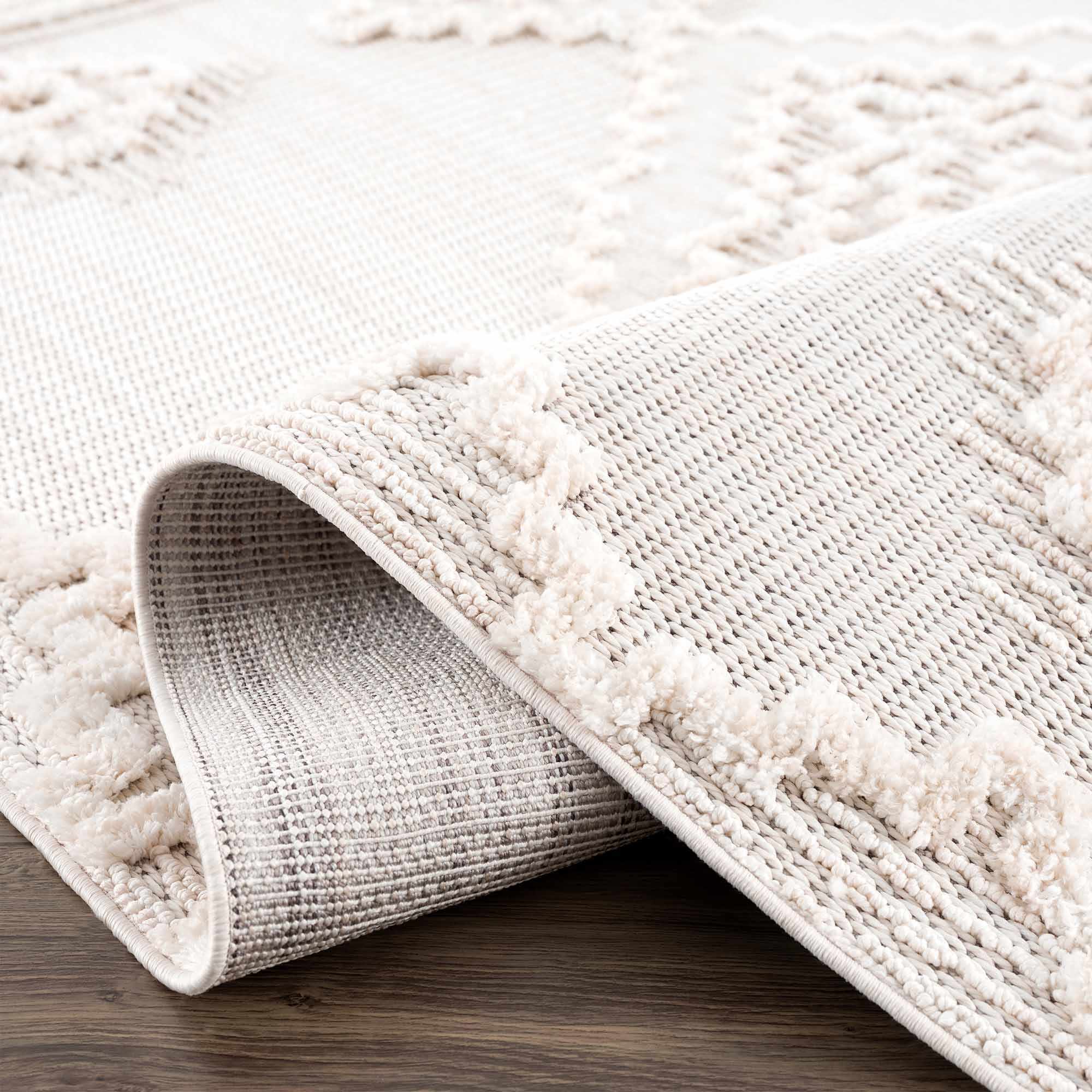 Rivo High-Low Rug  Machine Woven  Transitional Bohemian Style