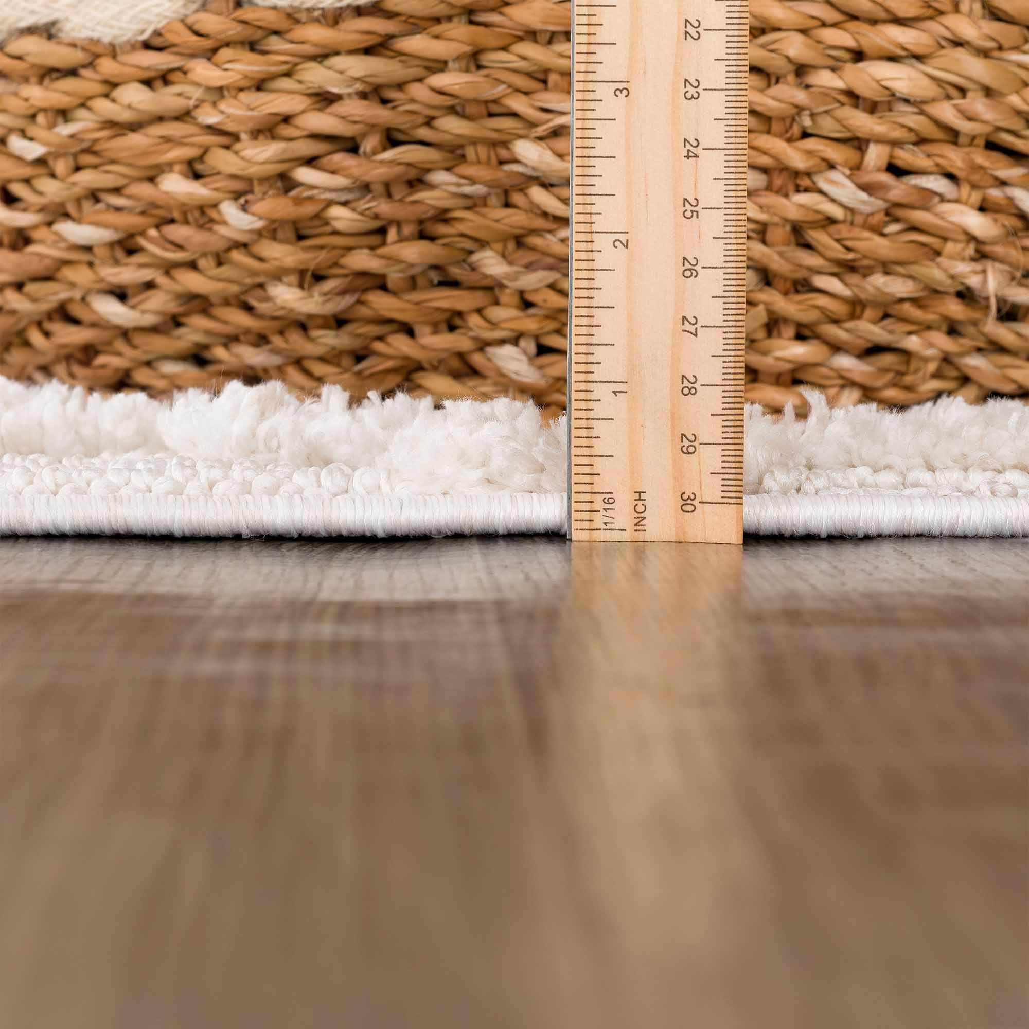 Rivo High-Low Rug  Machine Woven  Transitional Bohemian Style