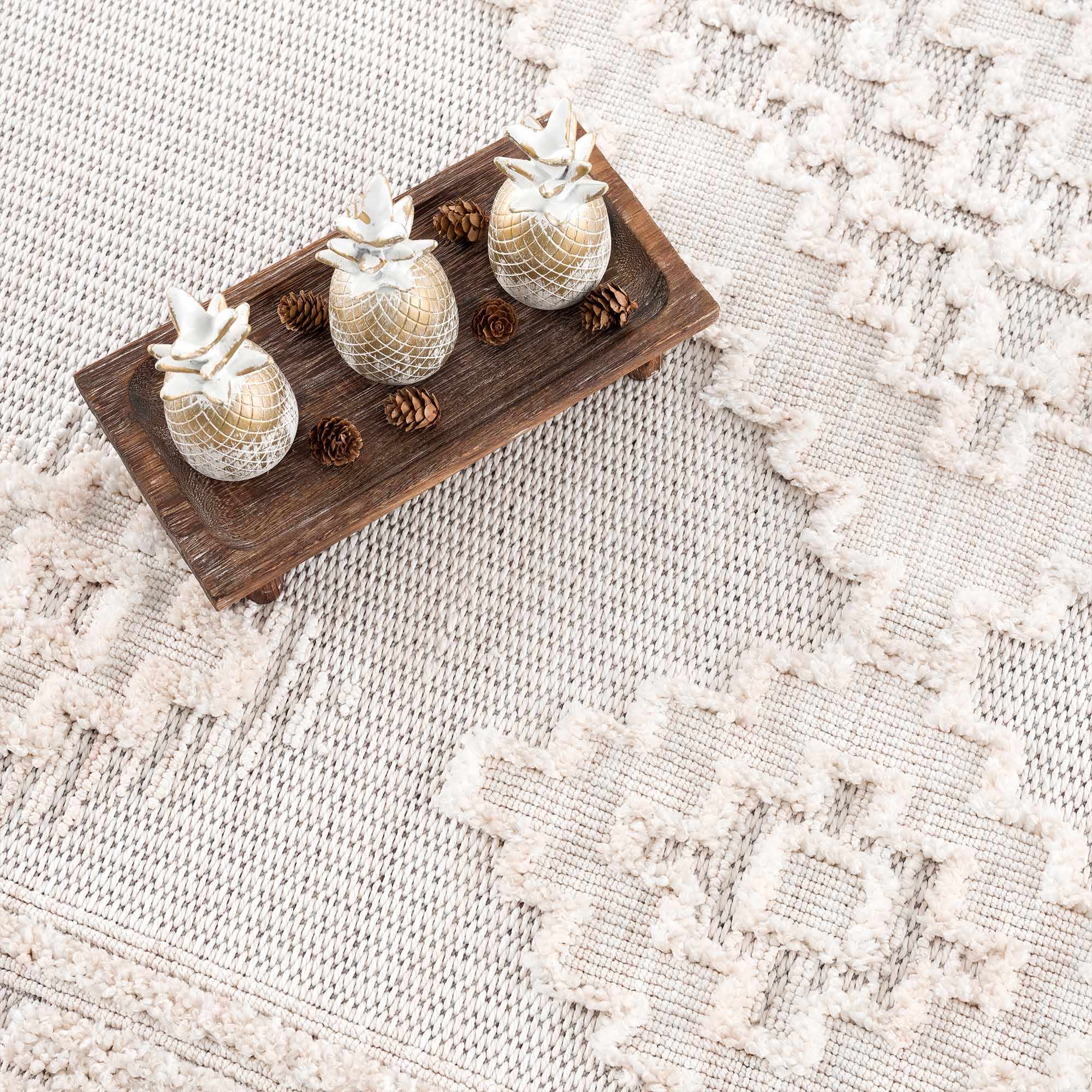 Rivo High-Low Rug  Machine Woven  Transitional Bohemian Style