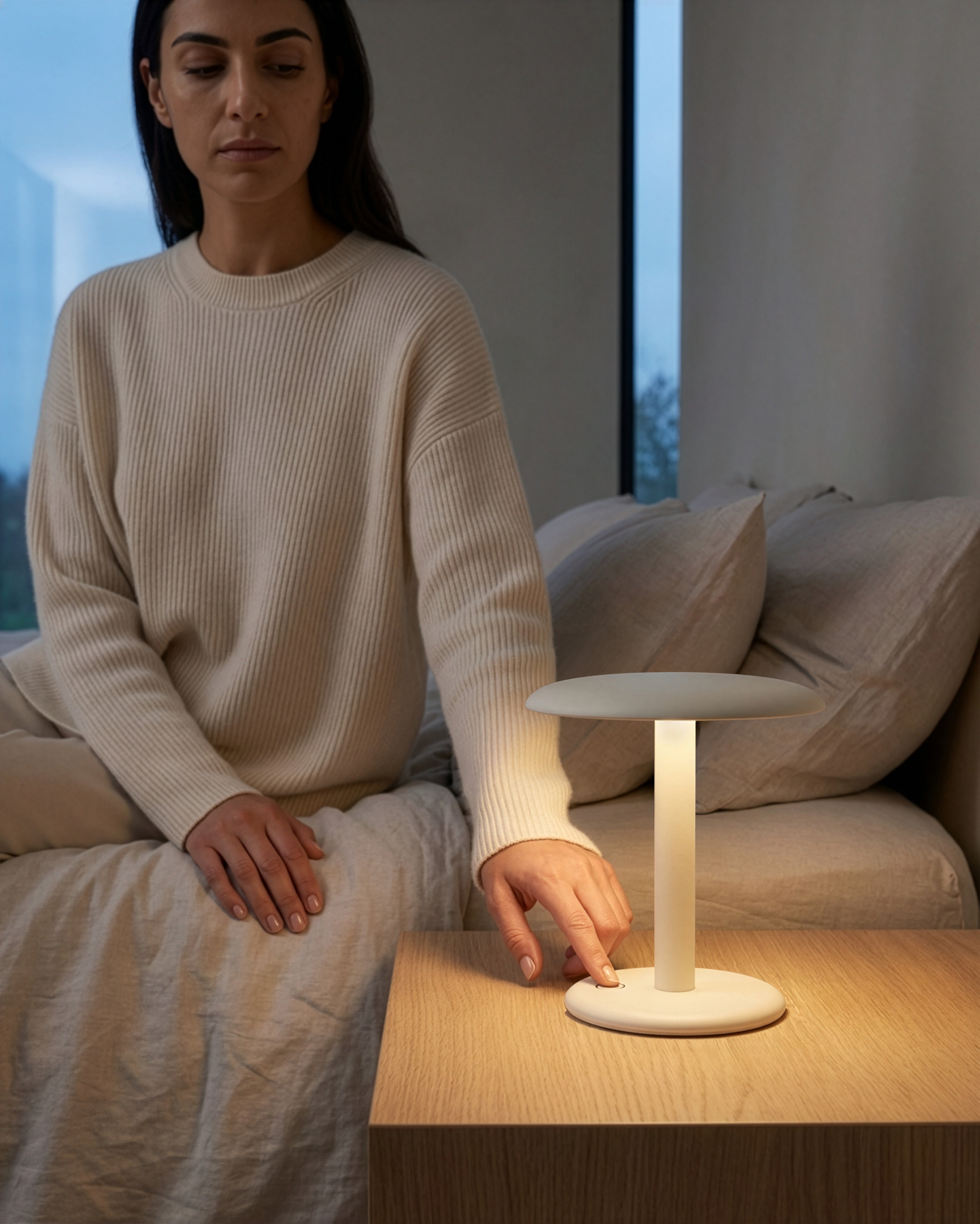 Zeno Touch Sensor Lamp | 3 Color Temperatures, Portable Design