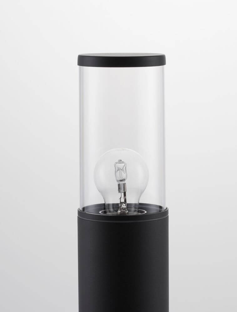 Zyra Outdoor Post Light | Dark Gray, IP65 Weatherproof