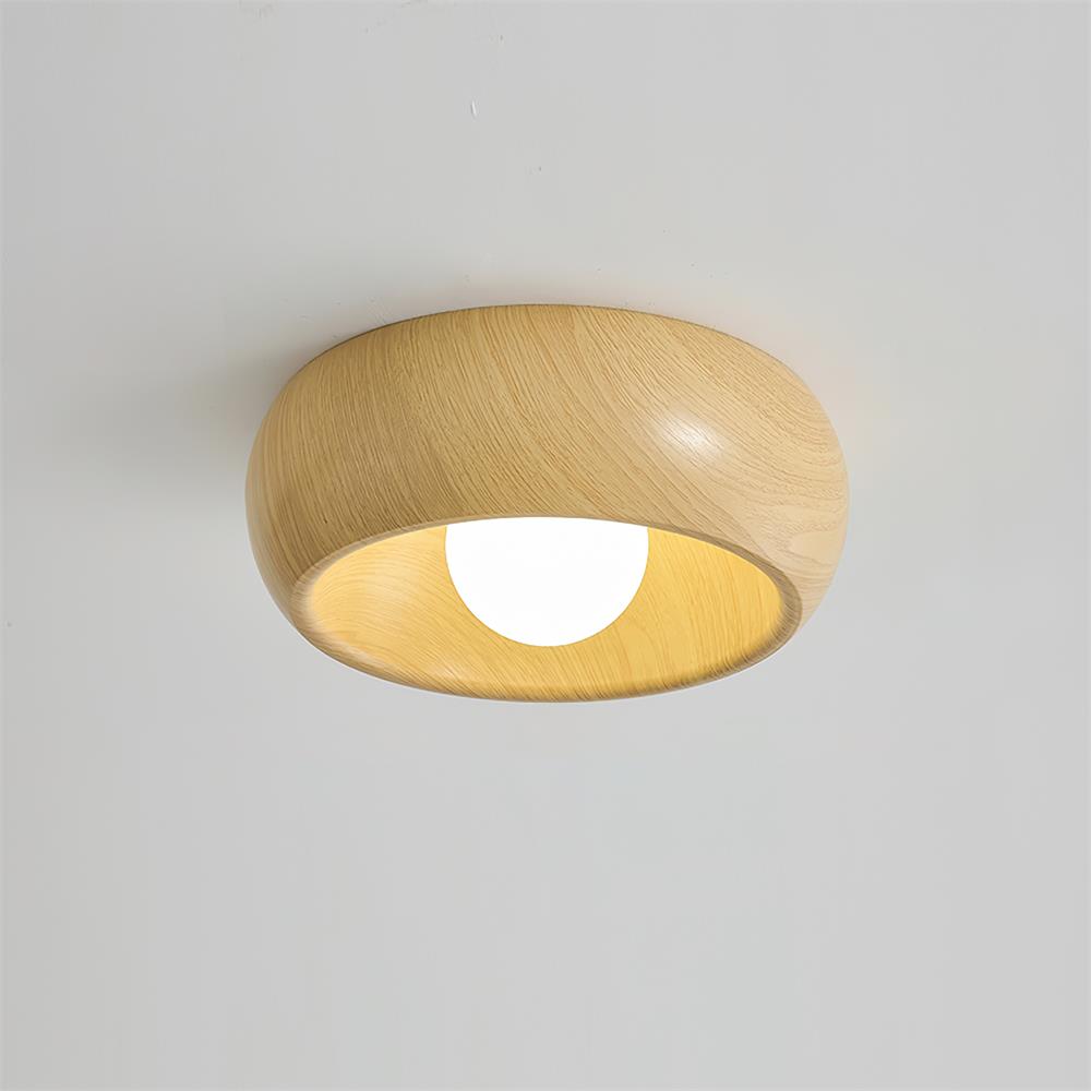 Bela Ceiling Lamp | Minimalist Wooden Design, Soft LED Lighting